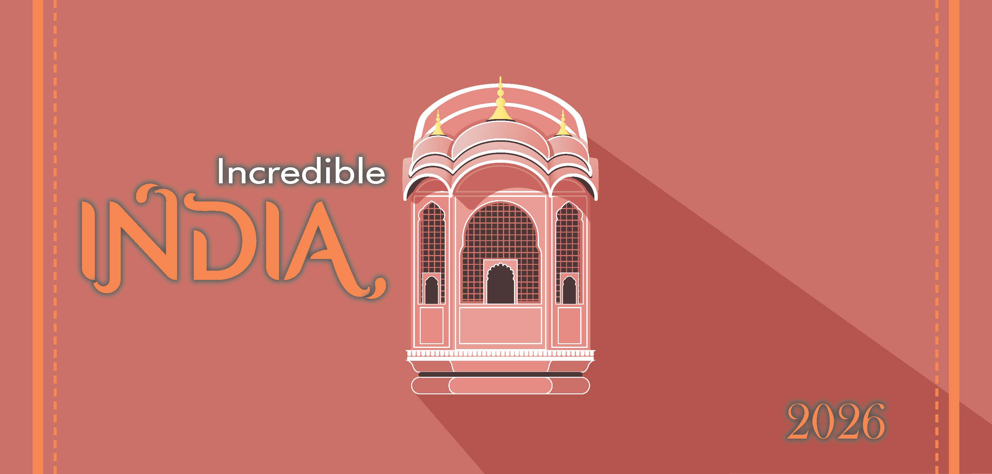 Incredible India Desk Calendar