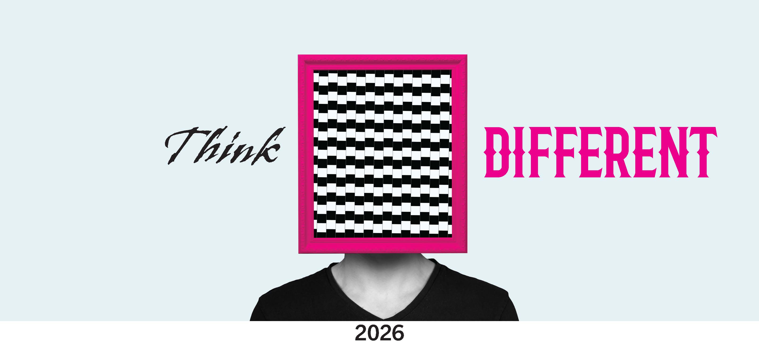 Think Different 13 Sheeter motivational desk calendar