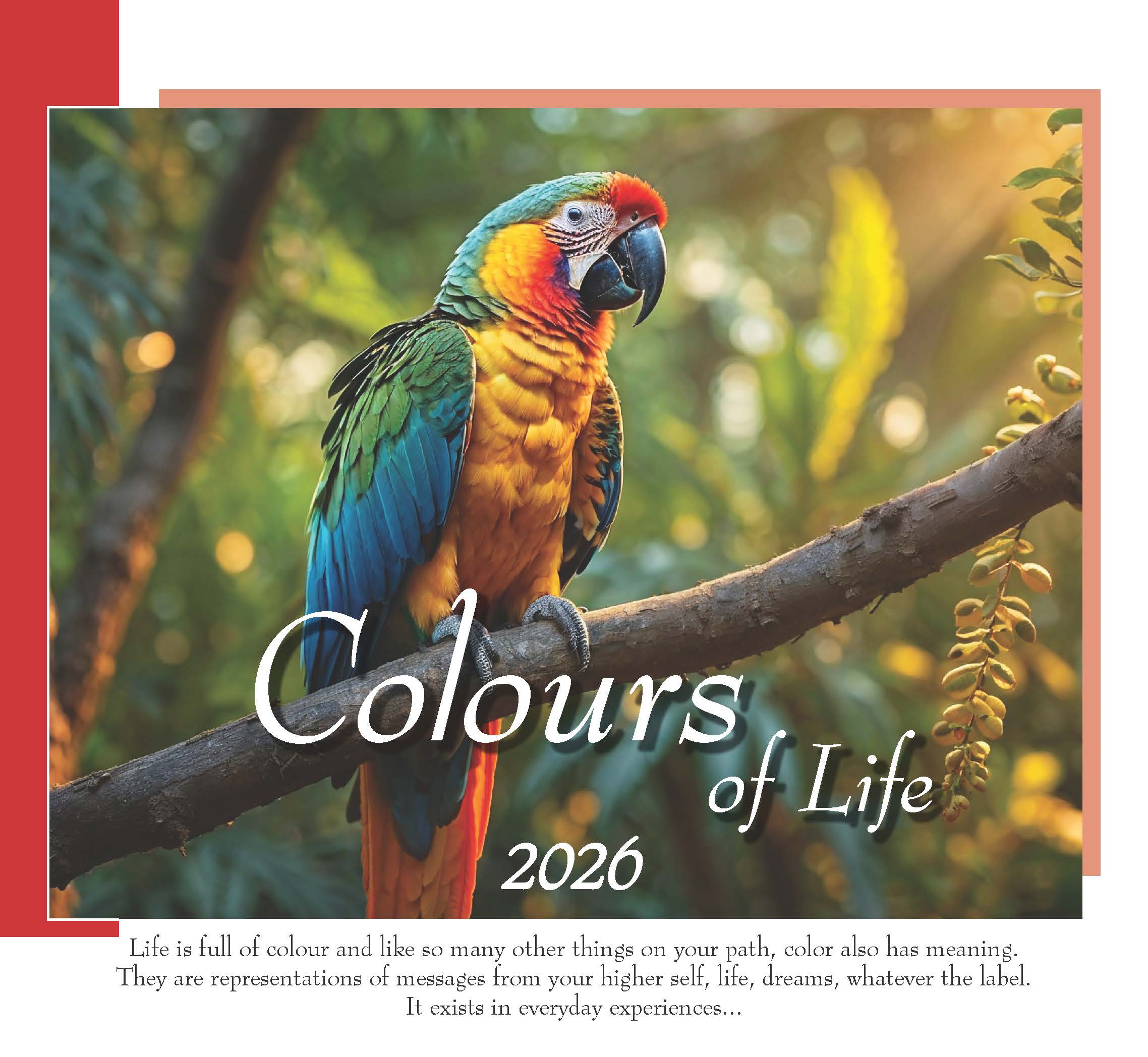 Colours of Life Desk Calendar