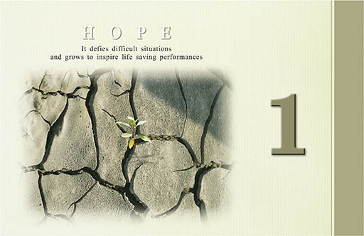 Management Mantras permanent desk calendar for corporate branding