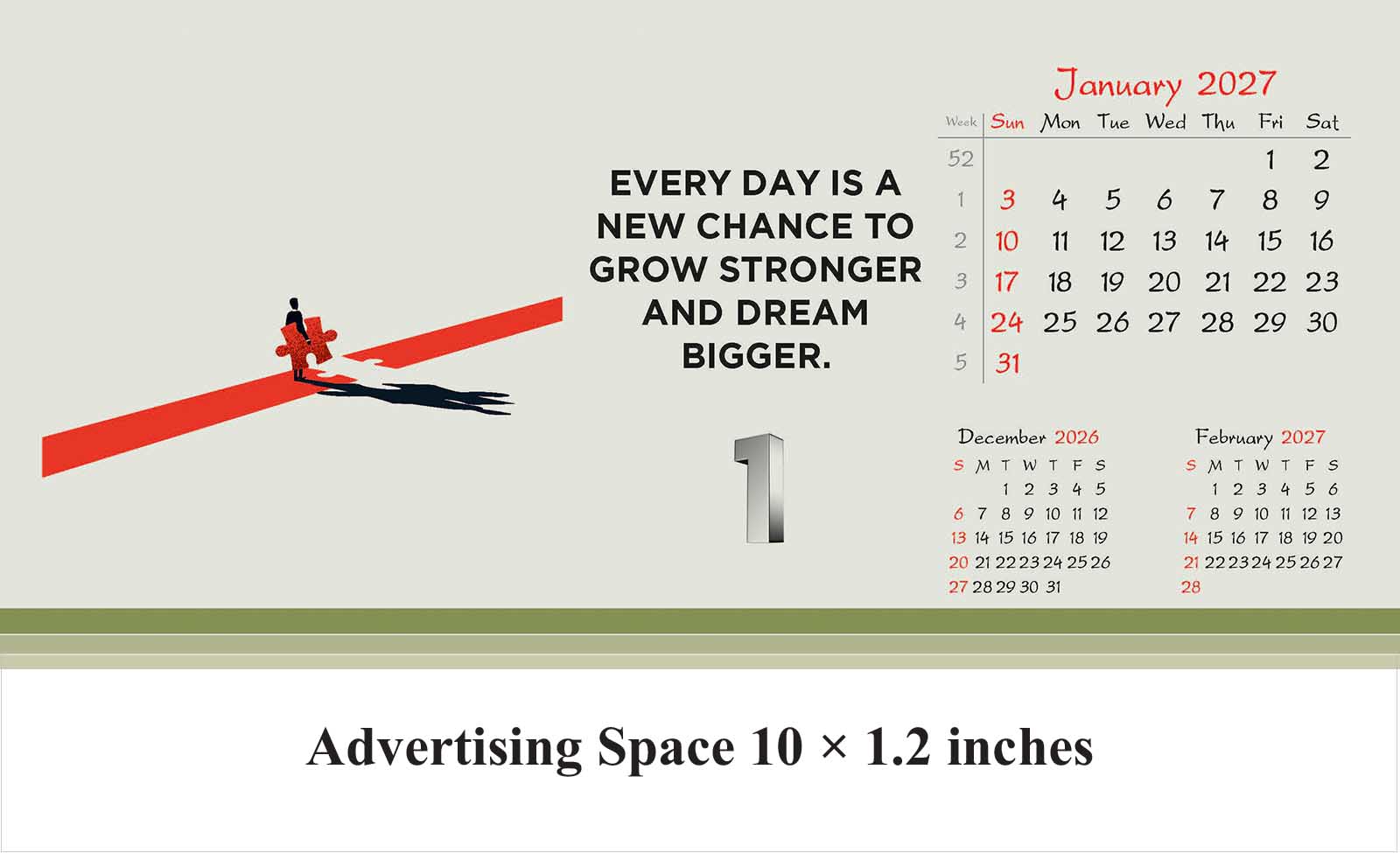 Think Big Desk Calendar thumbnail 2