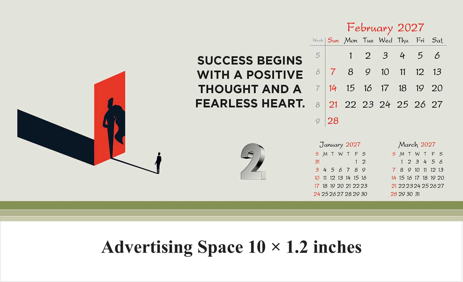 Think Big Desk Calendar thumbnail 3