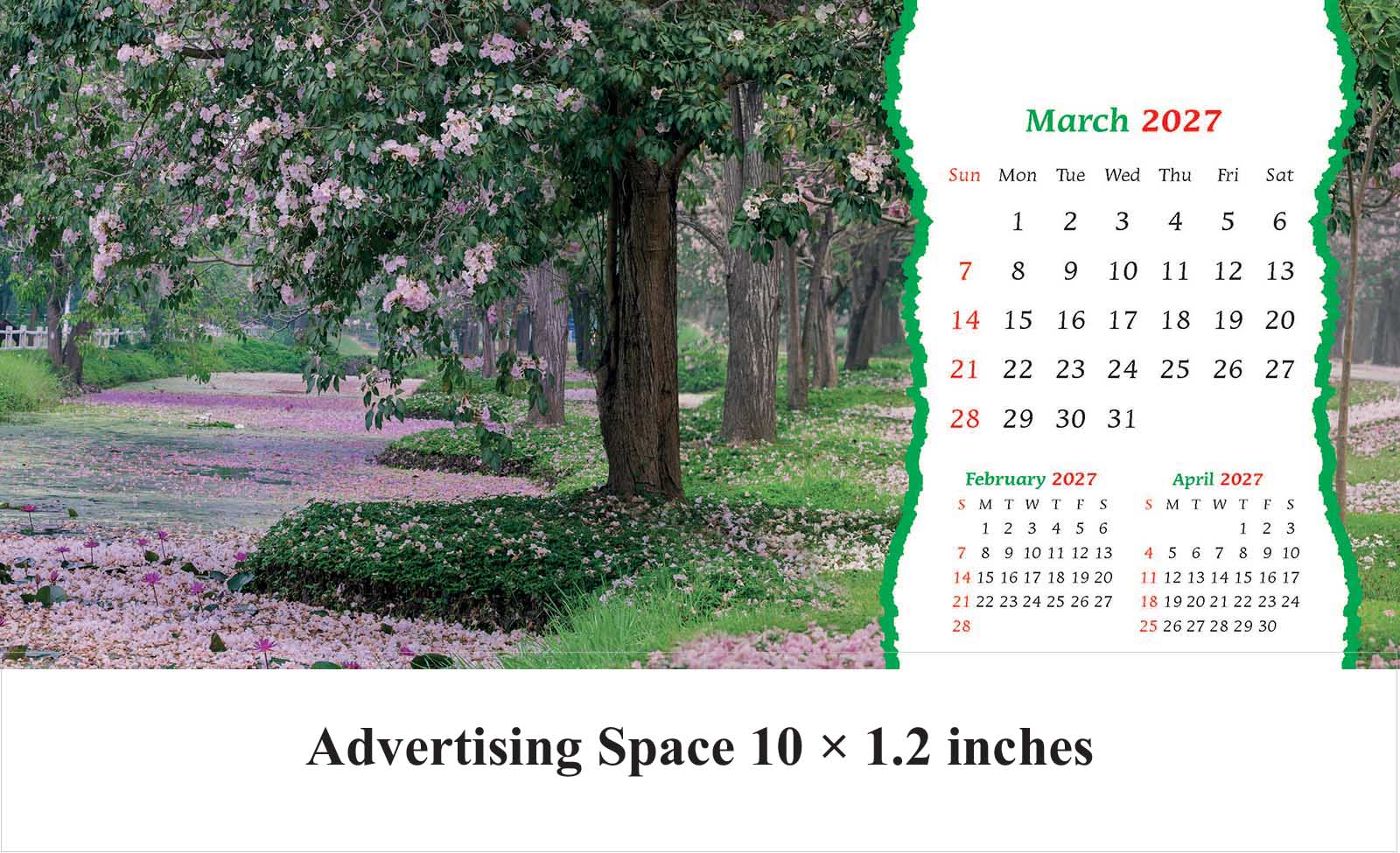 Nature Big Table Calendar thumbnail 4