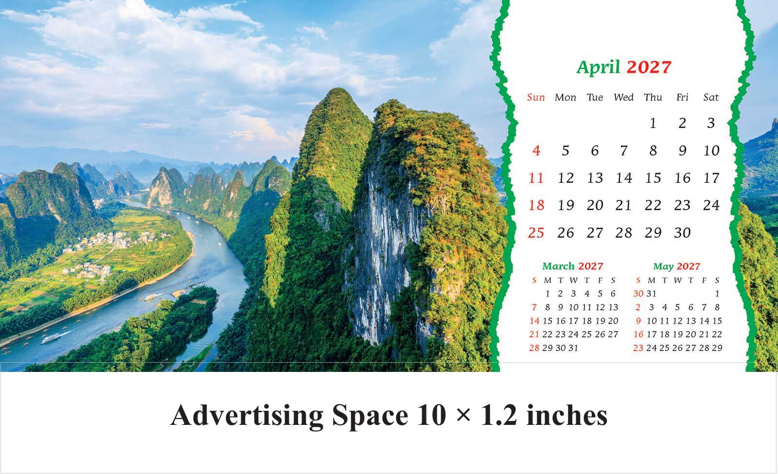 Nature Big Table Calendar thumbnail 5