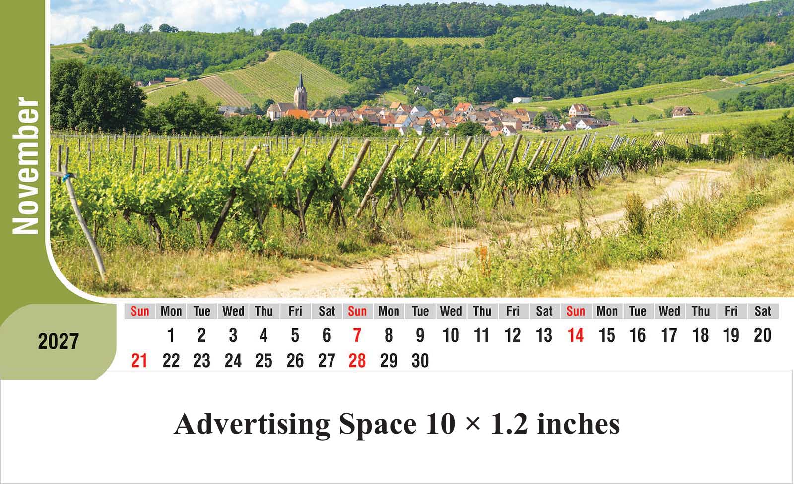 Panaromic Views Desk Calendar thumbnail 12