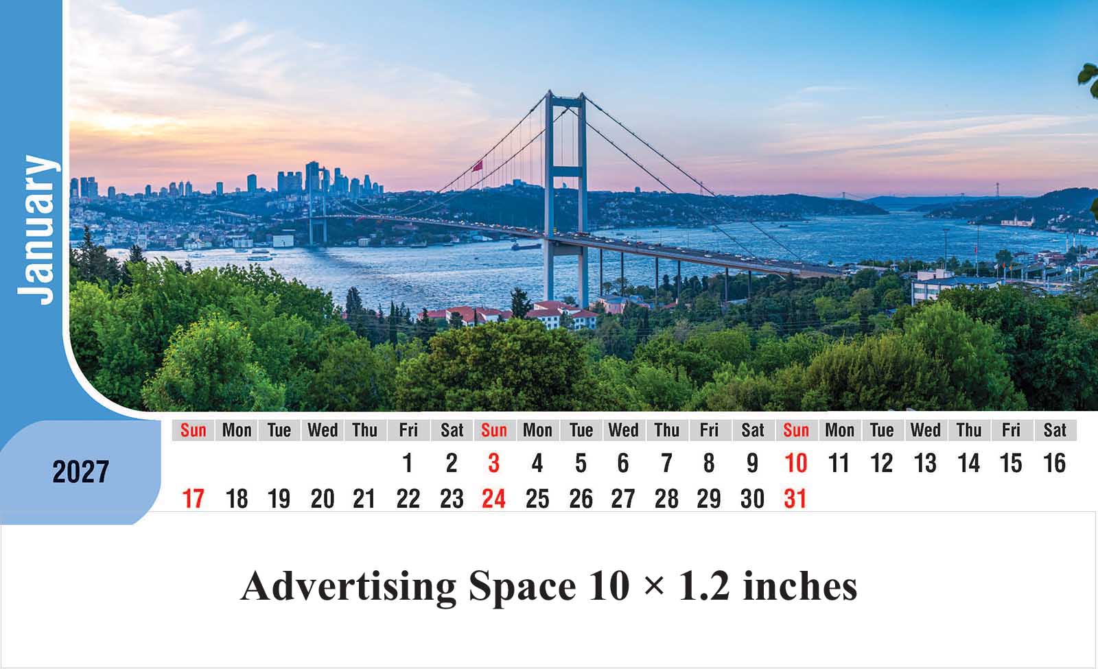 Panaromic Views Desk Calendar thumbnail 2