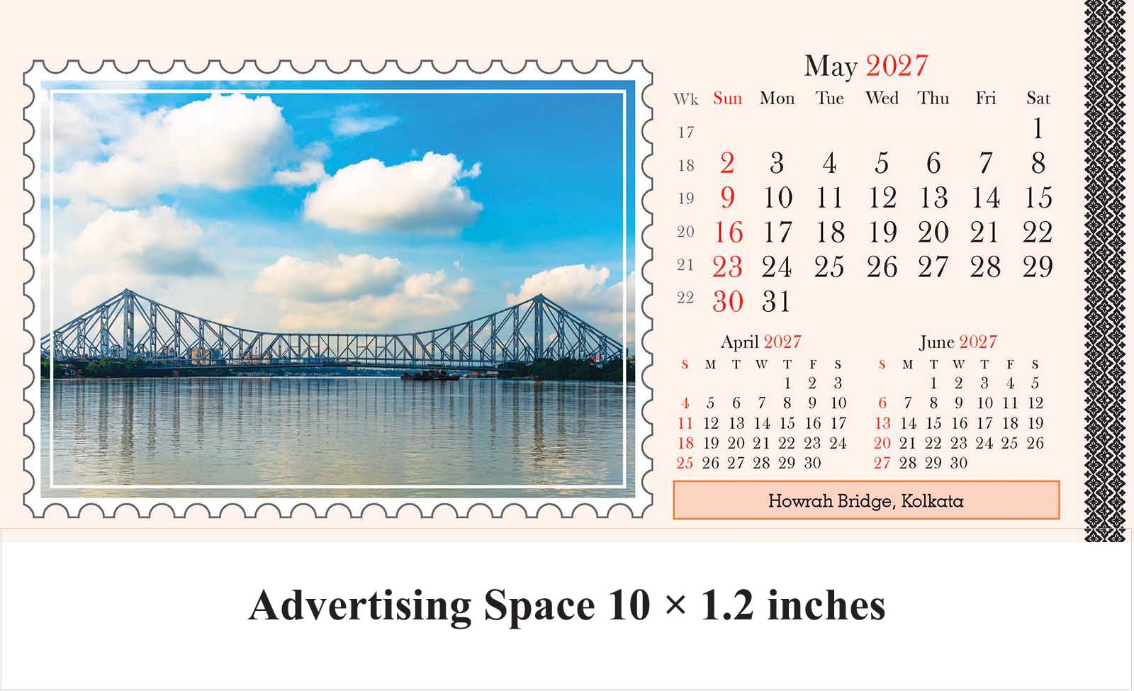 Incredible India Big Table Calendar thumbnail 6
