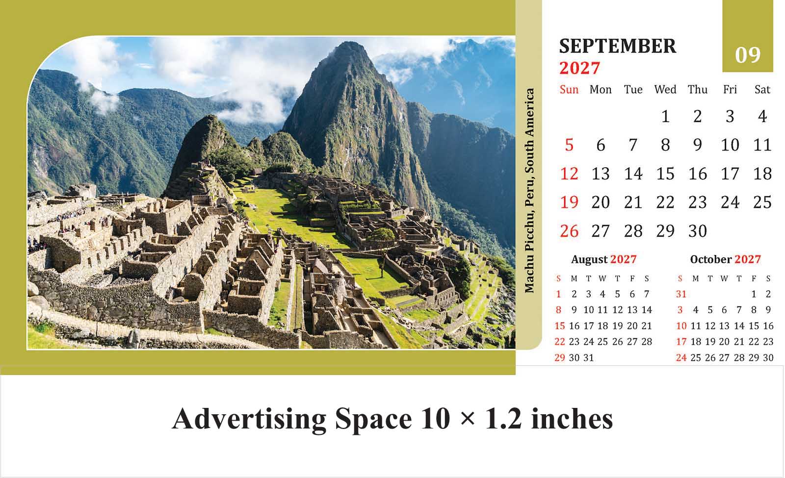 Wonders of the World Desk Calendar thumbnail 10