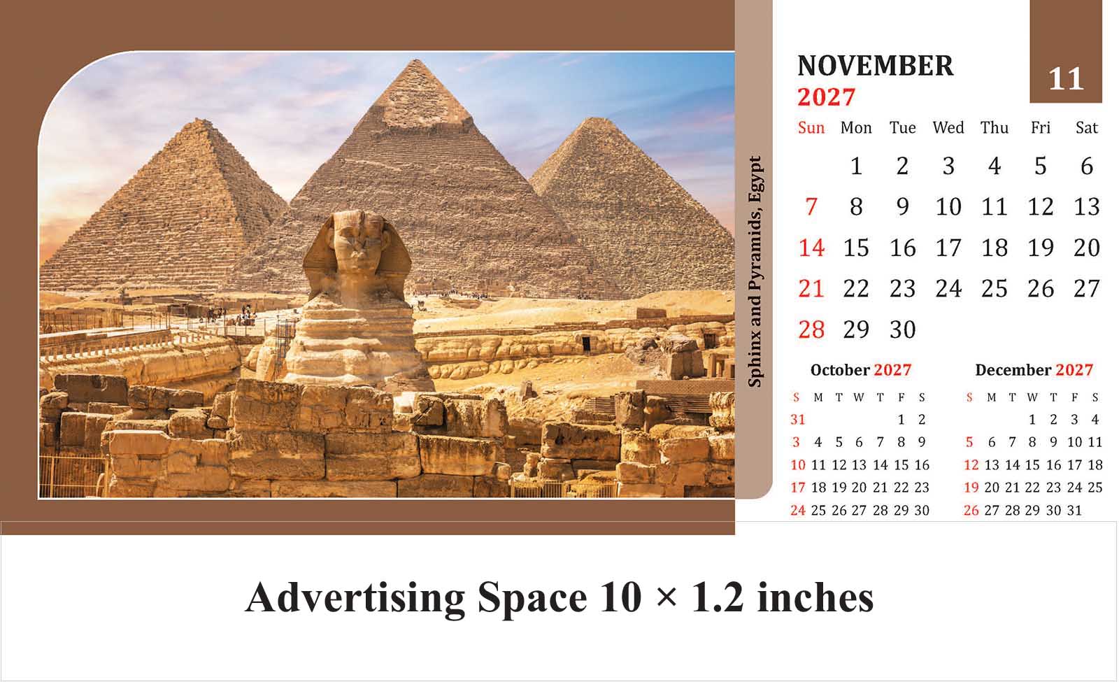 Wonders of the World Desk Calendar thumbnail 12