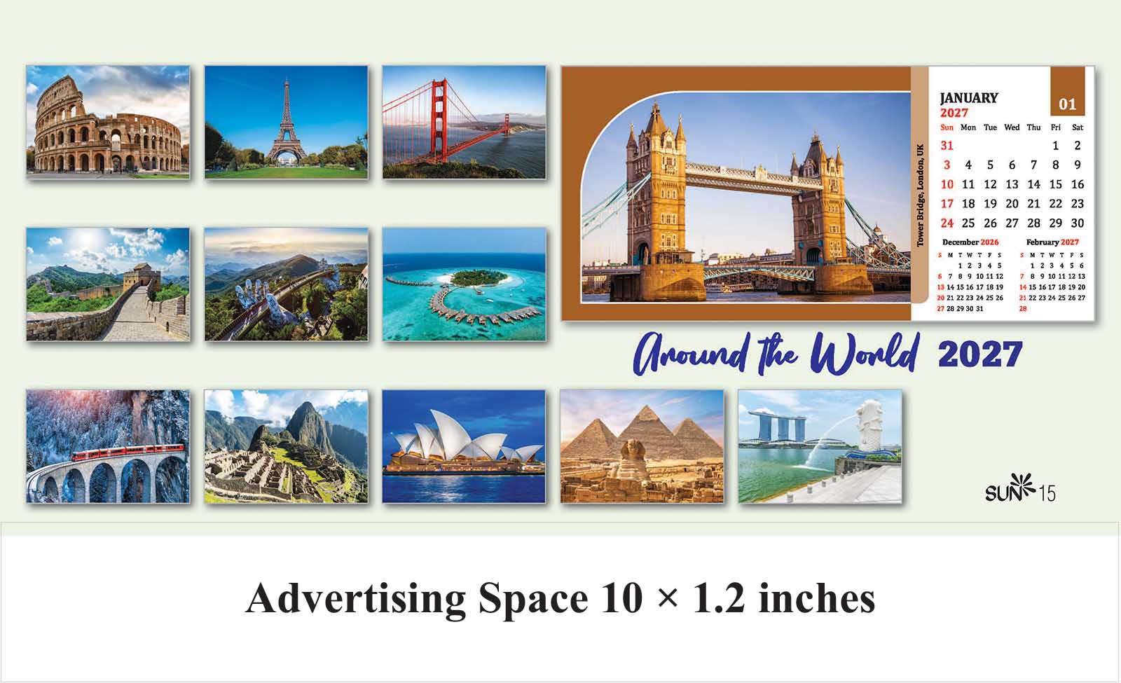 Wonders of the World Desk Calendar thumbnail 14
