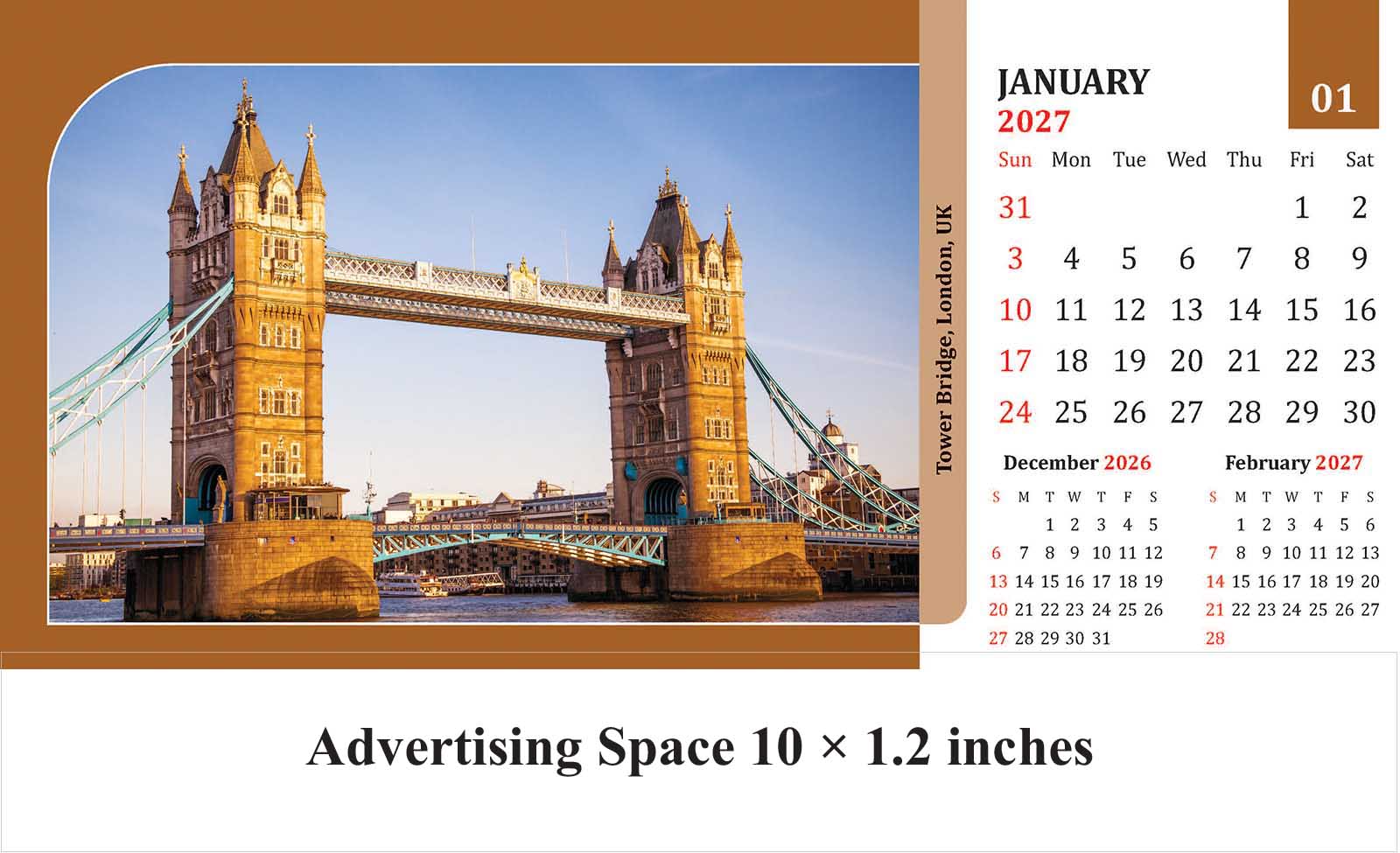 Wonders of the World Desk Calendar thumbnail 2