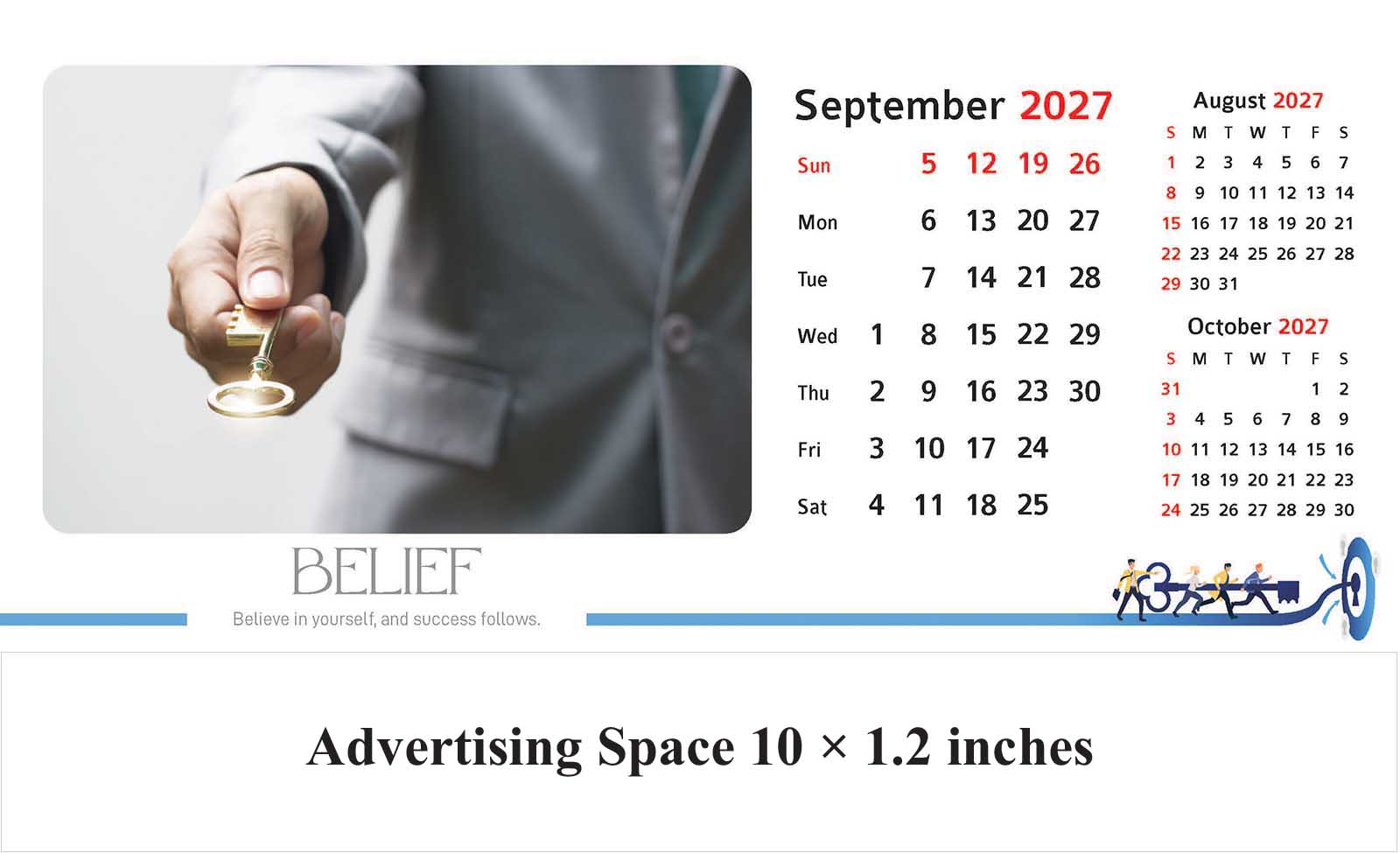 Key to Success Table Calendar thumbnail 10
