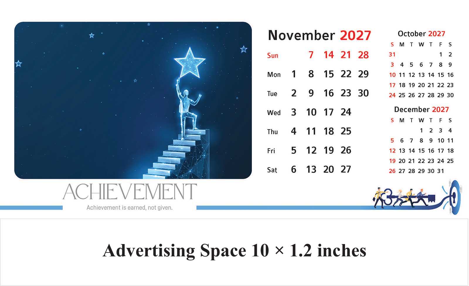 Key to Success Table Calendar thumbnail 12
