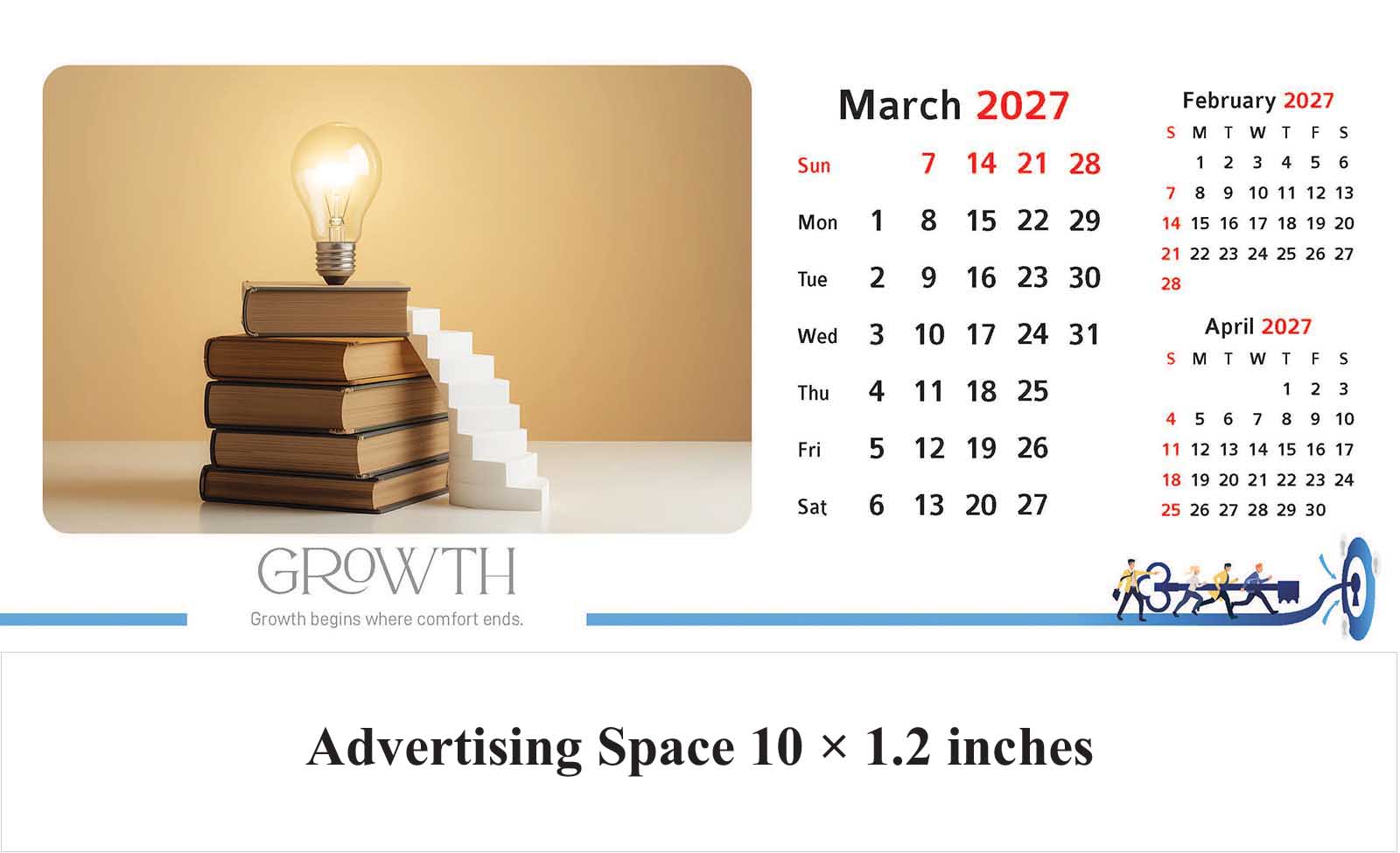 Key to Success Table Calendar thumbnail 4