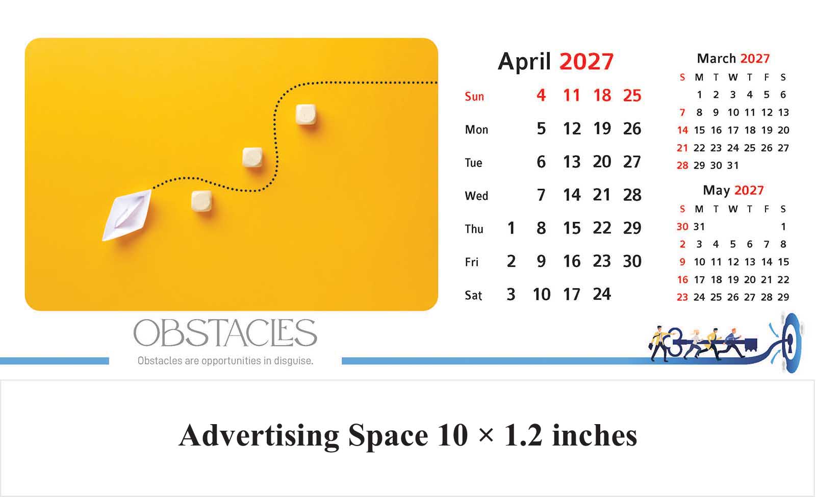 Key to Success Table Calendar thumbnail 5