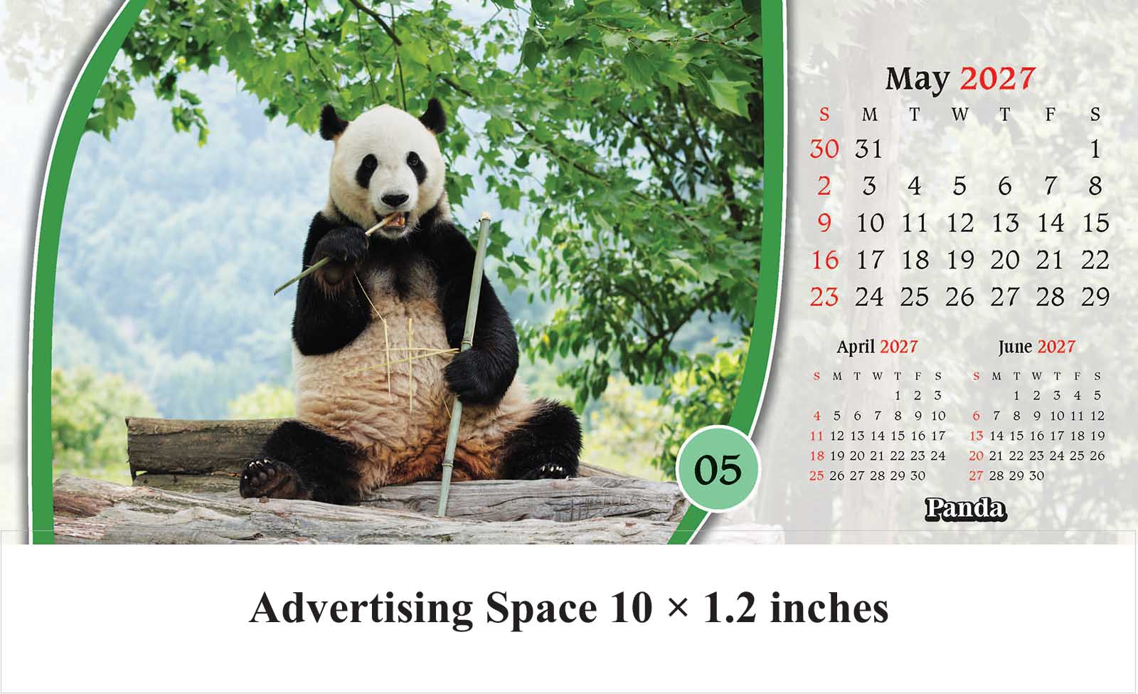 Safari Animals Desk Calendar thumbnail 6