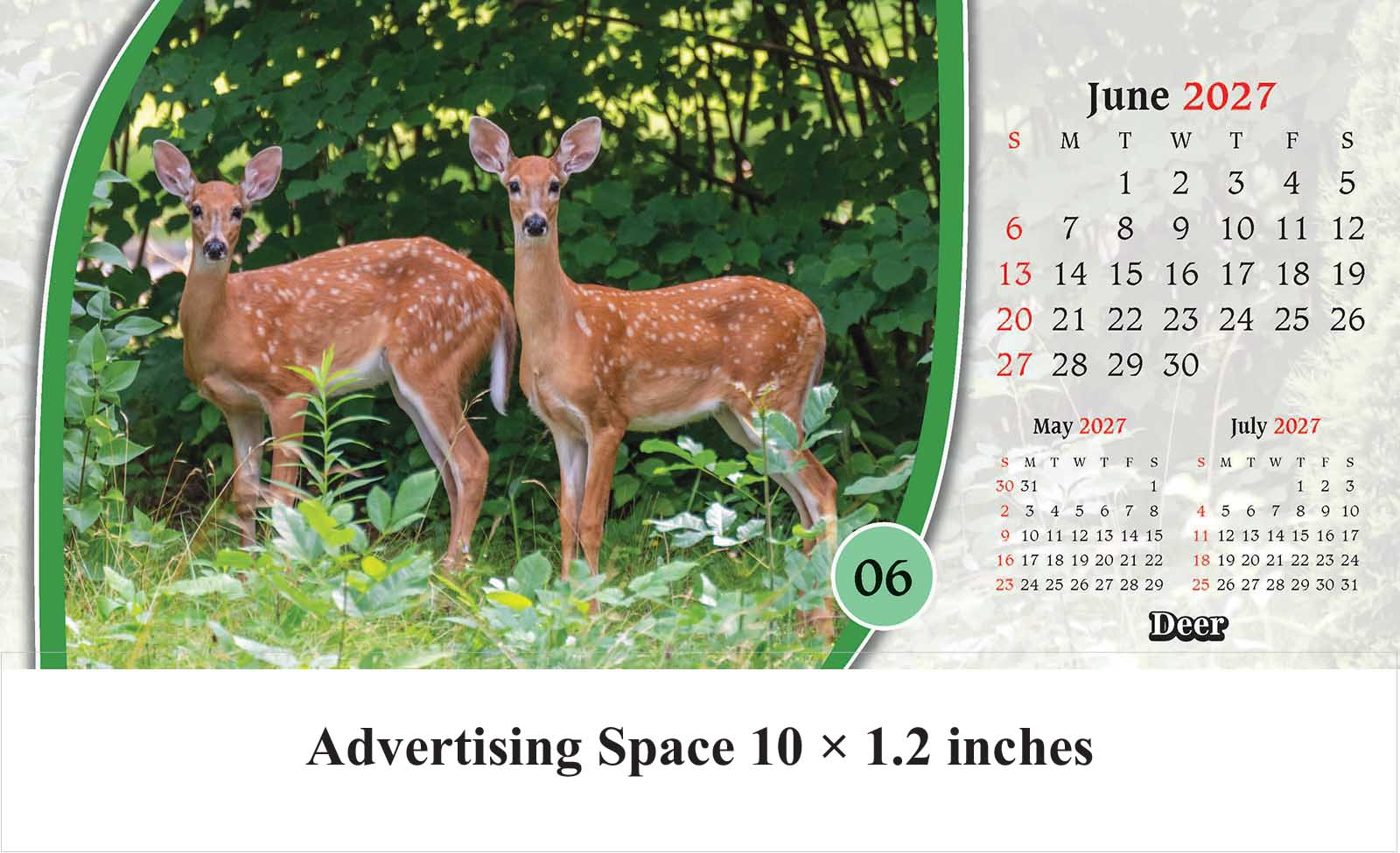 Safari Animals Desk Calendar thumbnail 7