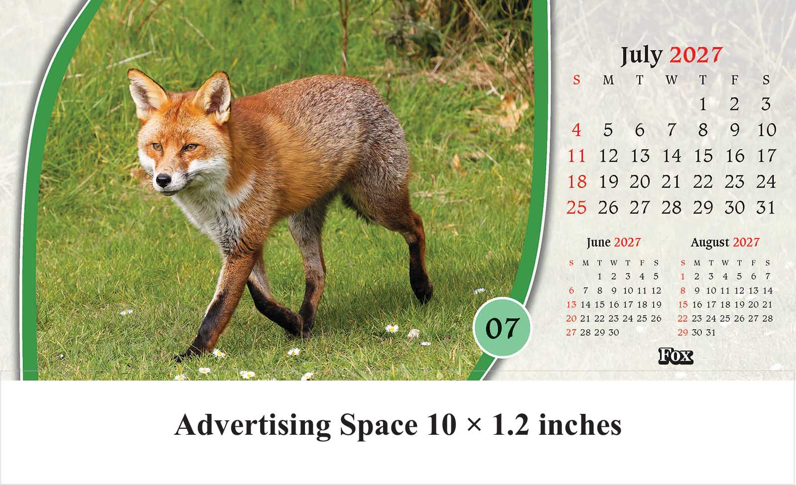 Safari Animals Desk Calendar thumbnail 8