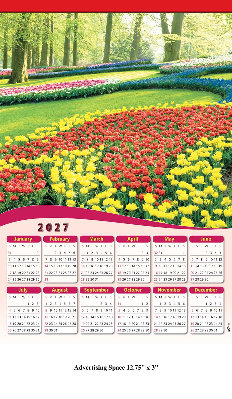 Multi-sheet wall calendar