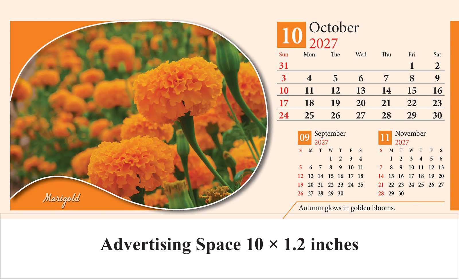 Flowers Desk Calendar thumbnail 11