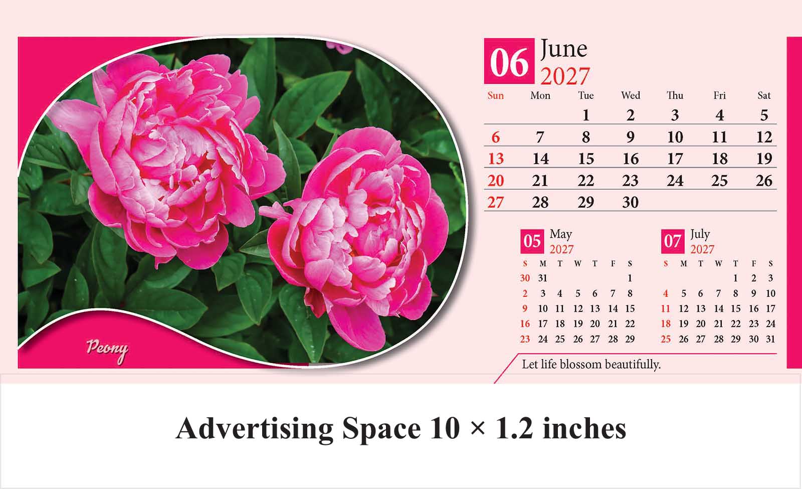 Flowers Desk Calendar thumbnail 7