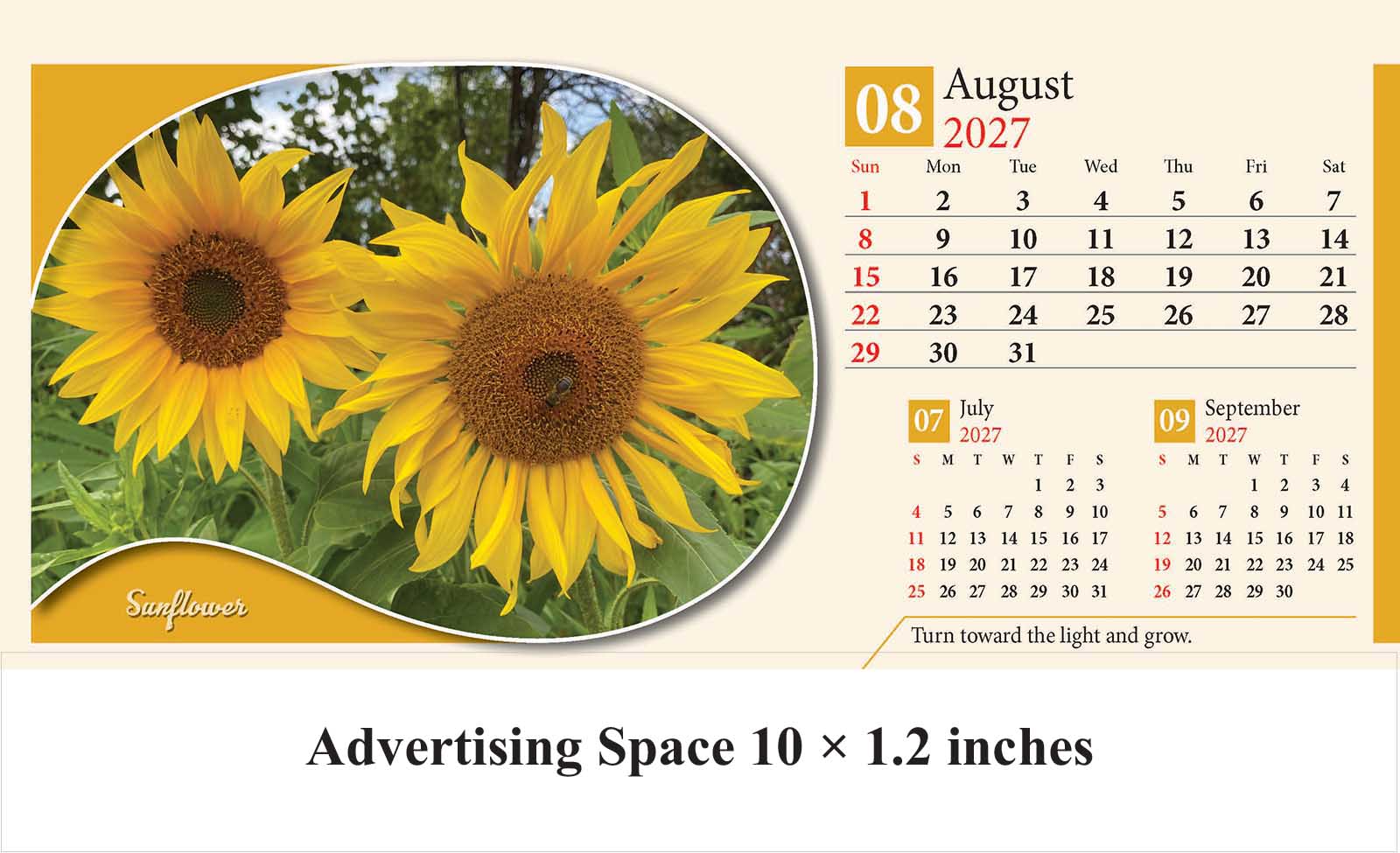 Flowers Desk Calendar thumbnail 9