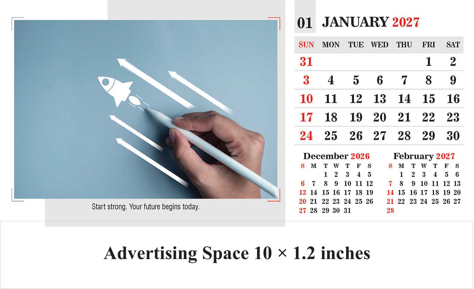 Inspire Big Table Calendar thumbnail 2