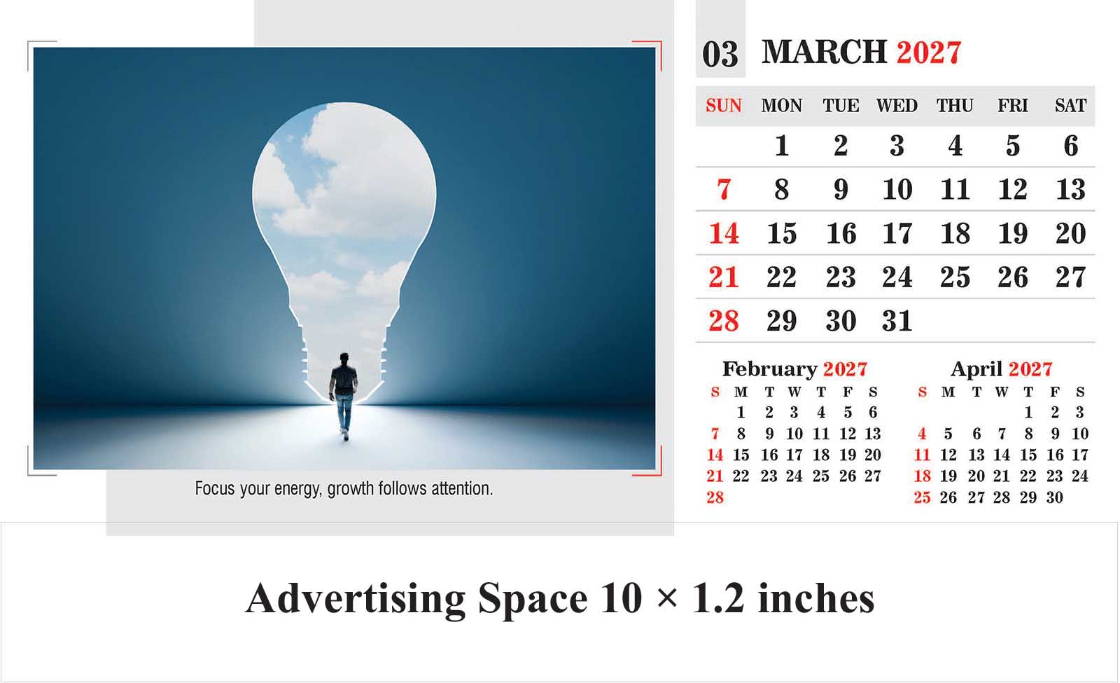 Inspire Big Table Calendar thumbnail 4