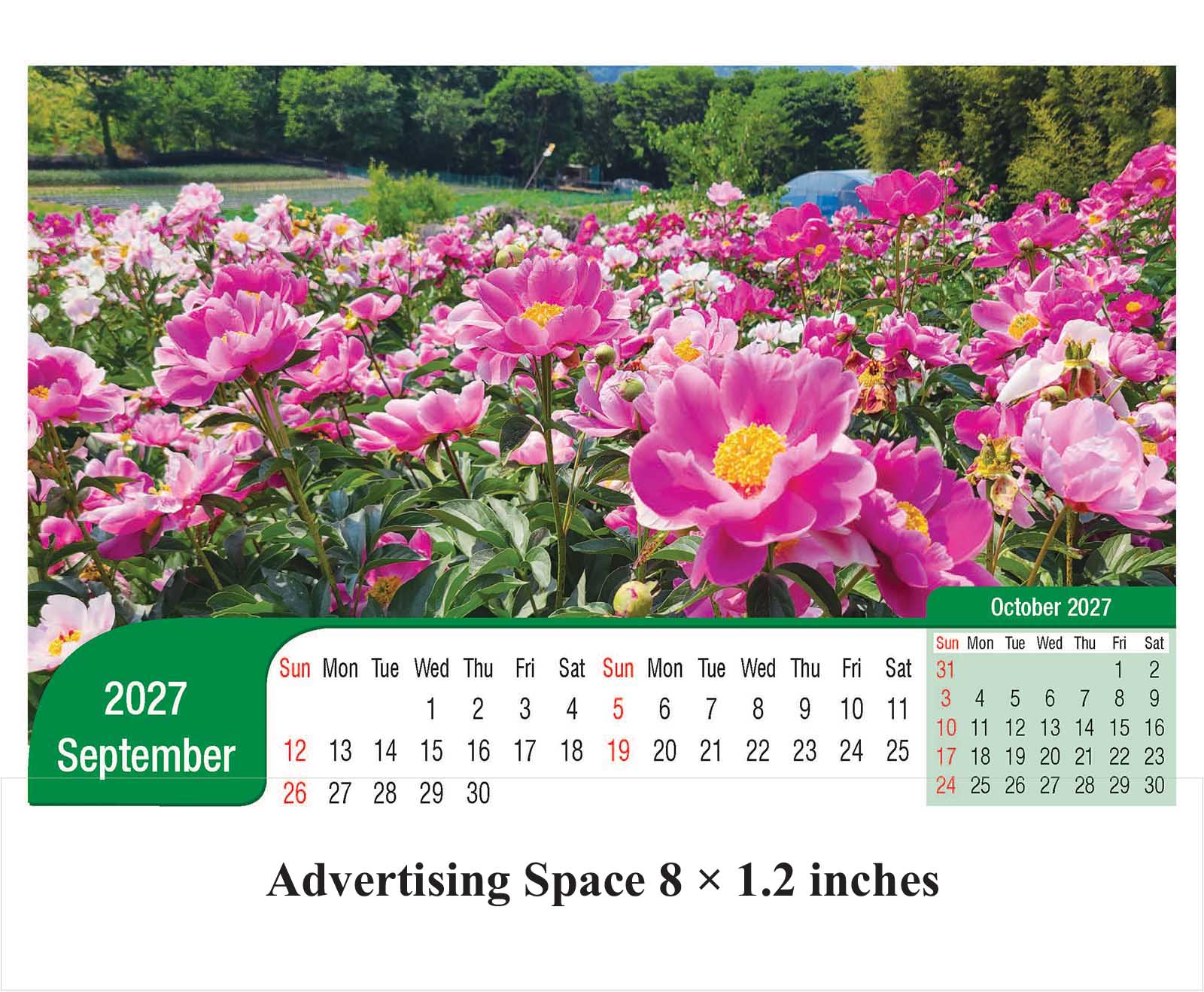 Flowering Fantasies Desk Calendar thumbnail 10