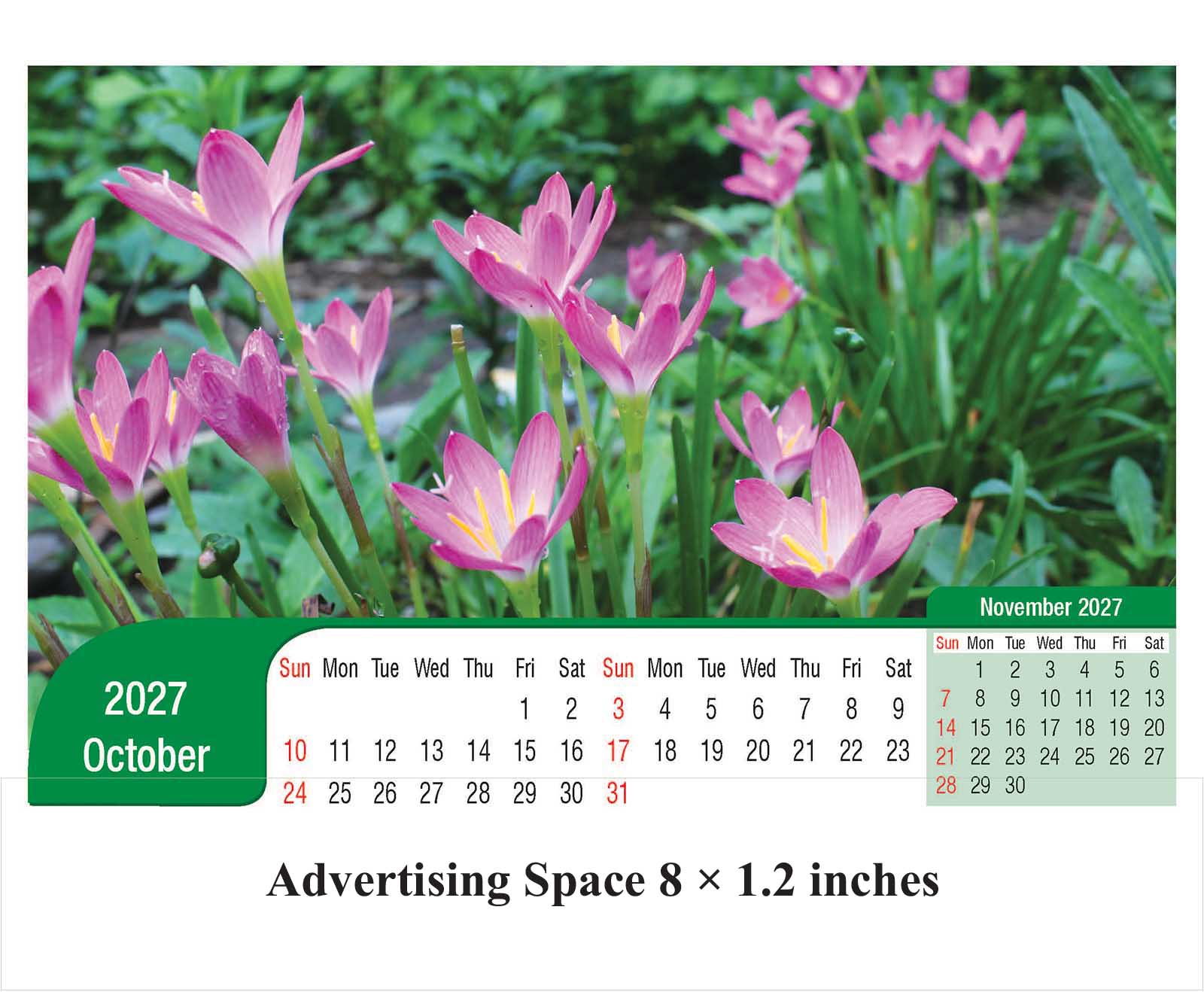 Flowering Fantasies Desk Calendar thumbnail 11