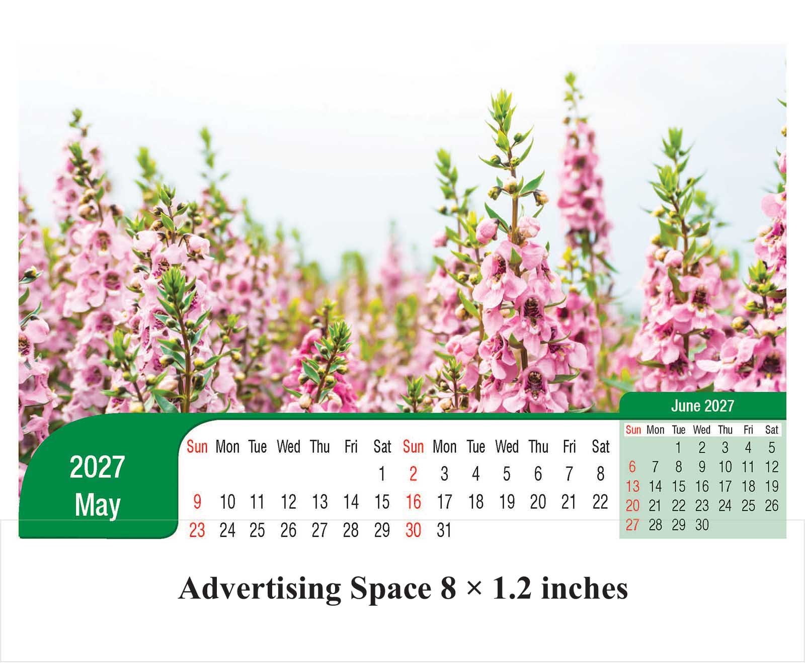 Flowering Fantasies Desk Calendar thumbnail 6