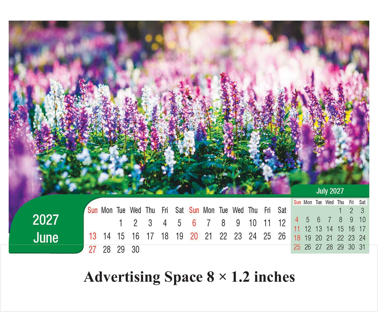 Flowering Fantasies Desk Calendar thumbnail 7