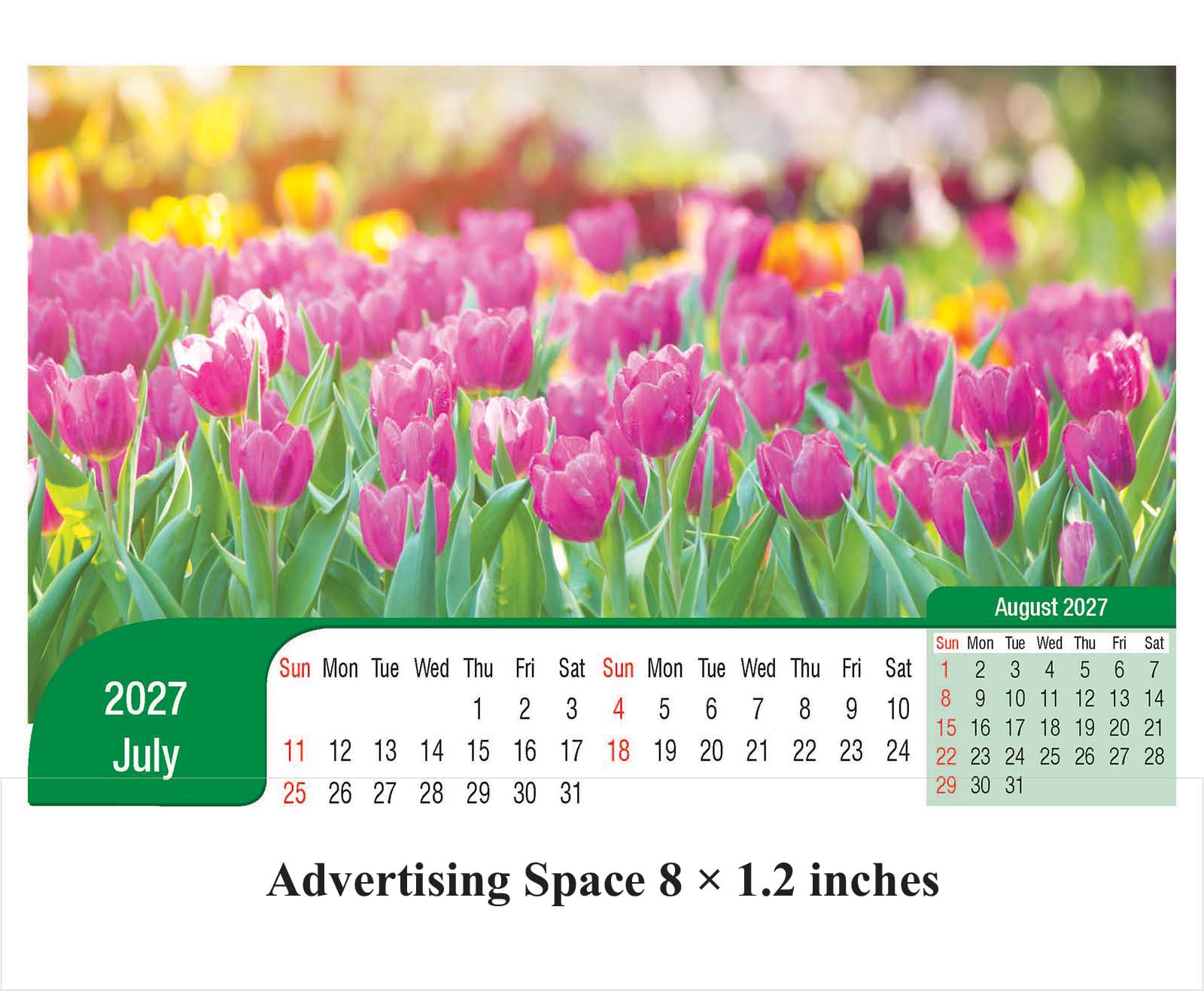 Flowering Fantasies Desk Calendar thumbnail 8