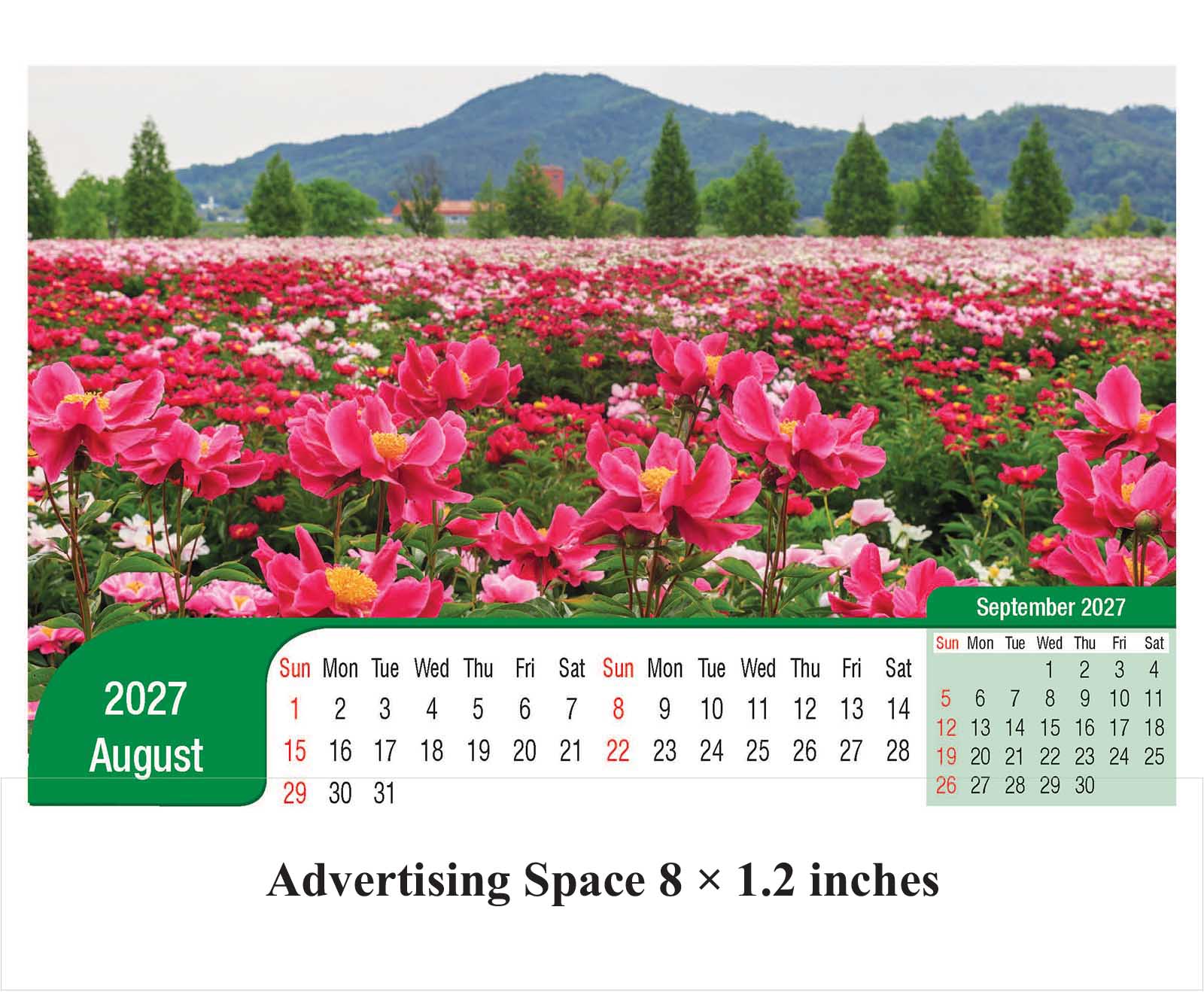 Flowering Fantasies Desk Calendar thumbnail 9