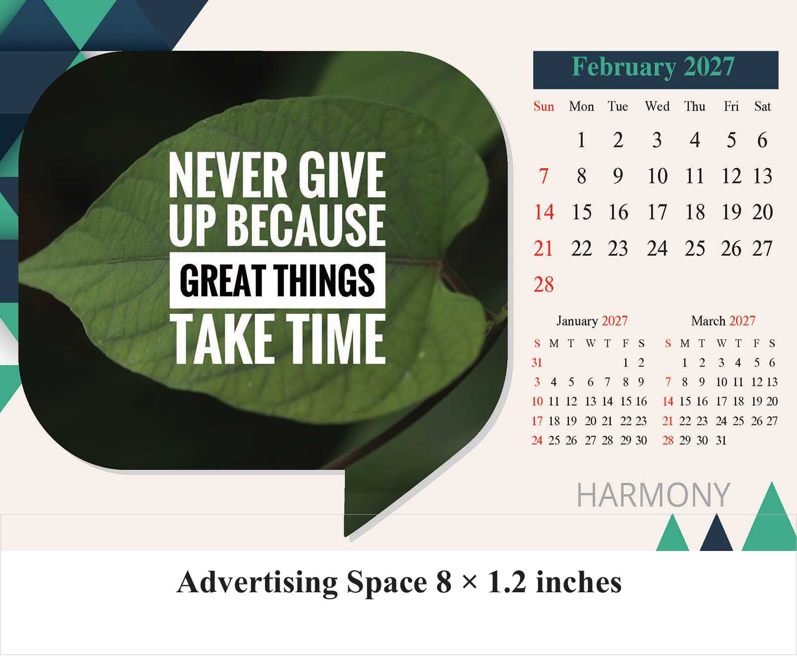 Motivation Desk Calendar thumbnail 3