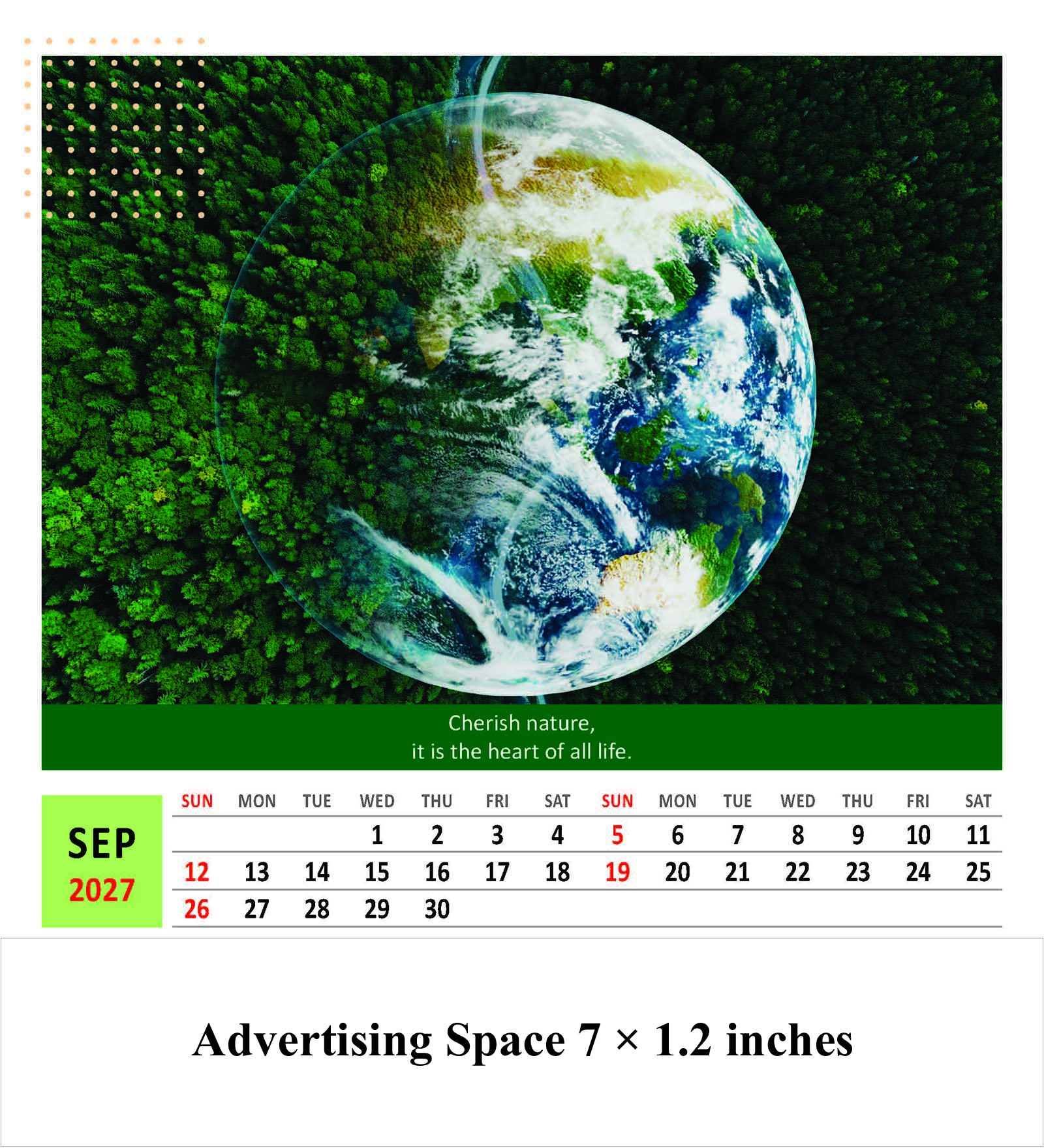 Save the Environmen Desk Calendar thumbnail 10