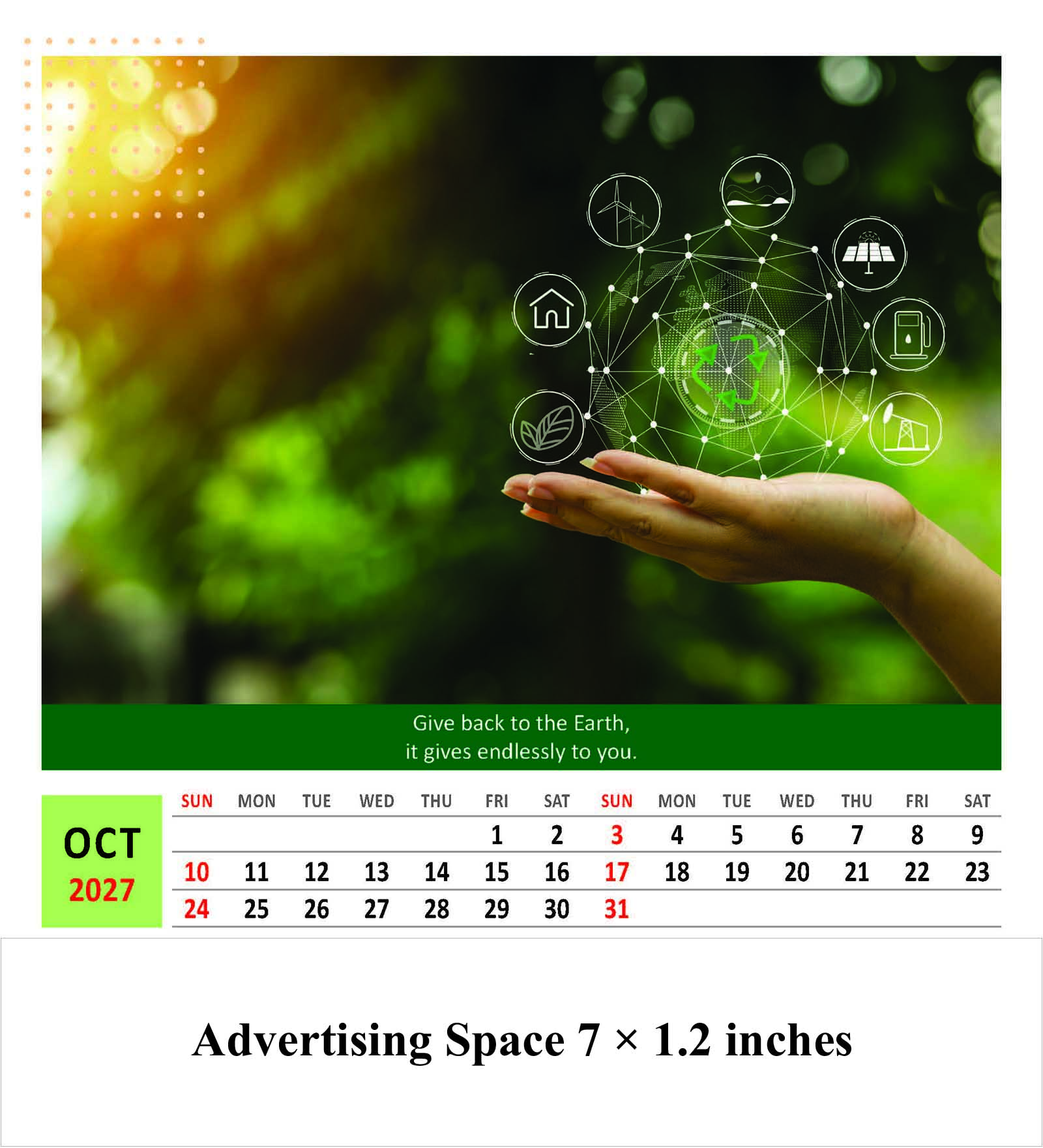 Save the Environmen Desk Calendar thumbnail 11