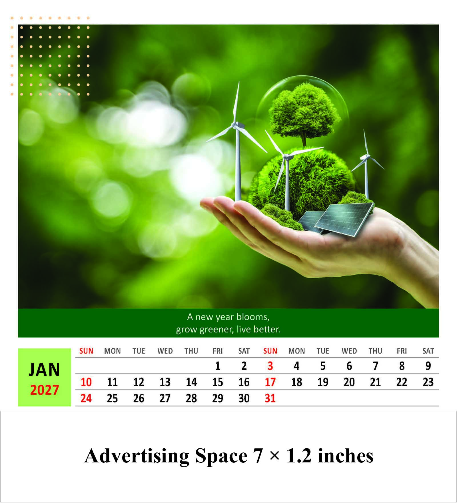 Save the Environmen Desk Calendar thumbnail 2