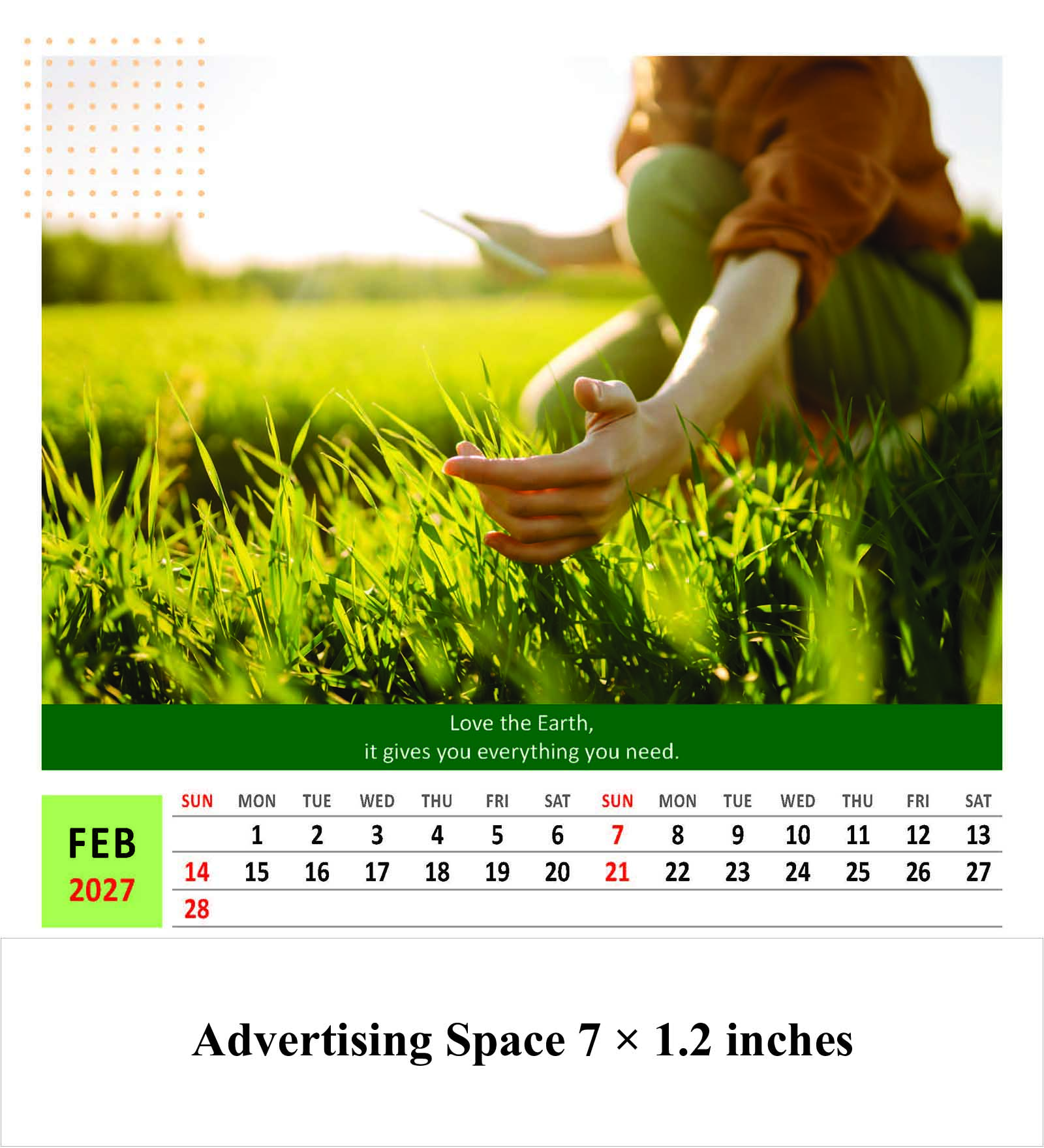 Save the Environmen Desk Calendar thumbnail 3