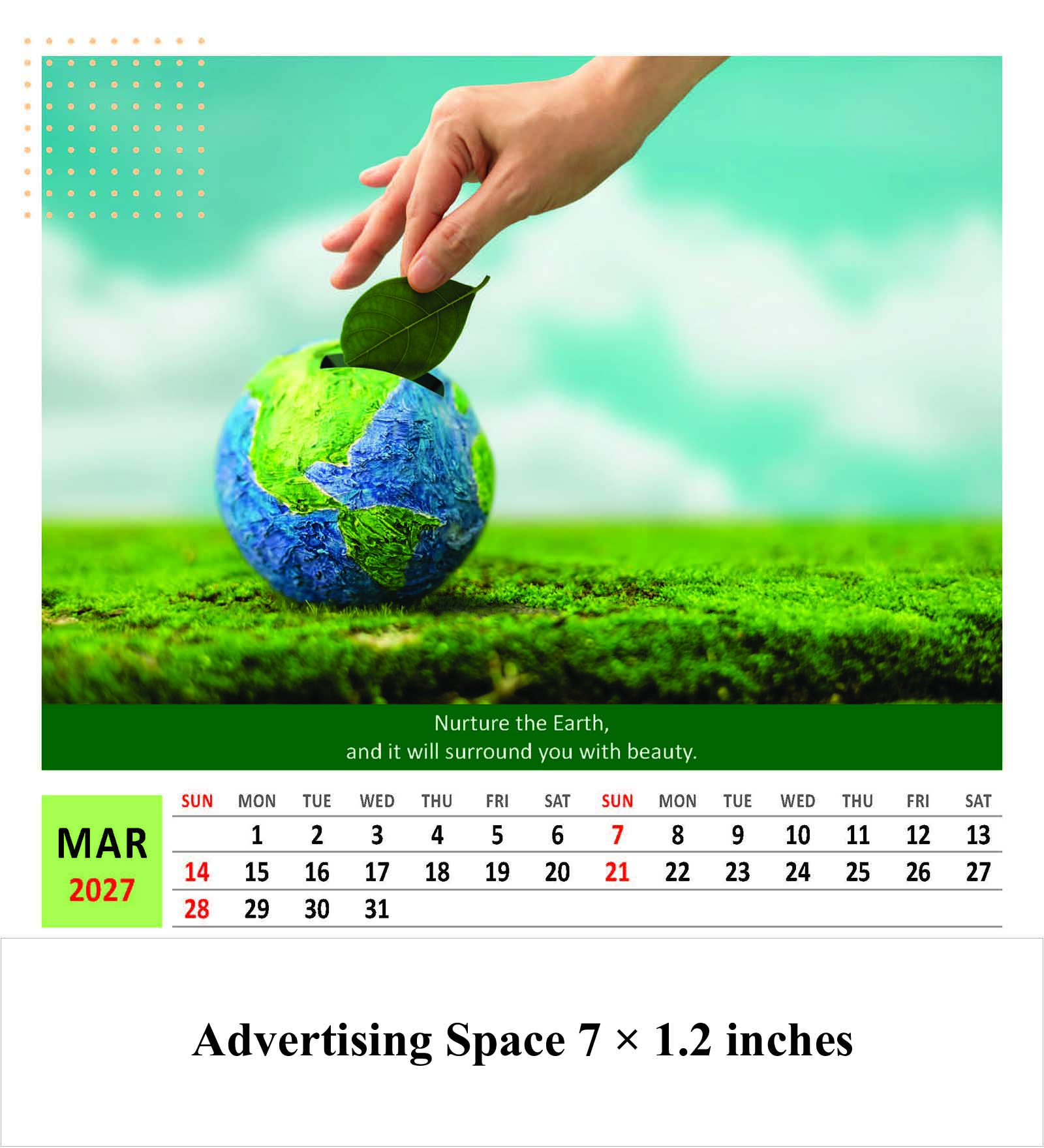 Save the Environmen Desk Calendar thumbnail 4