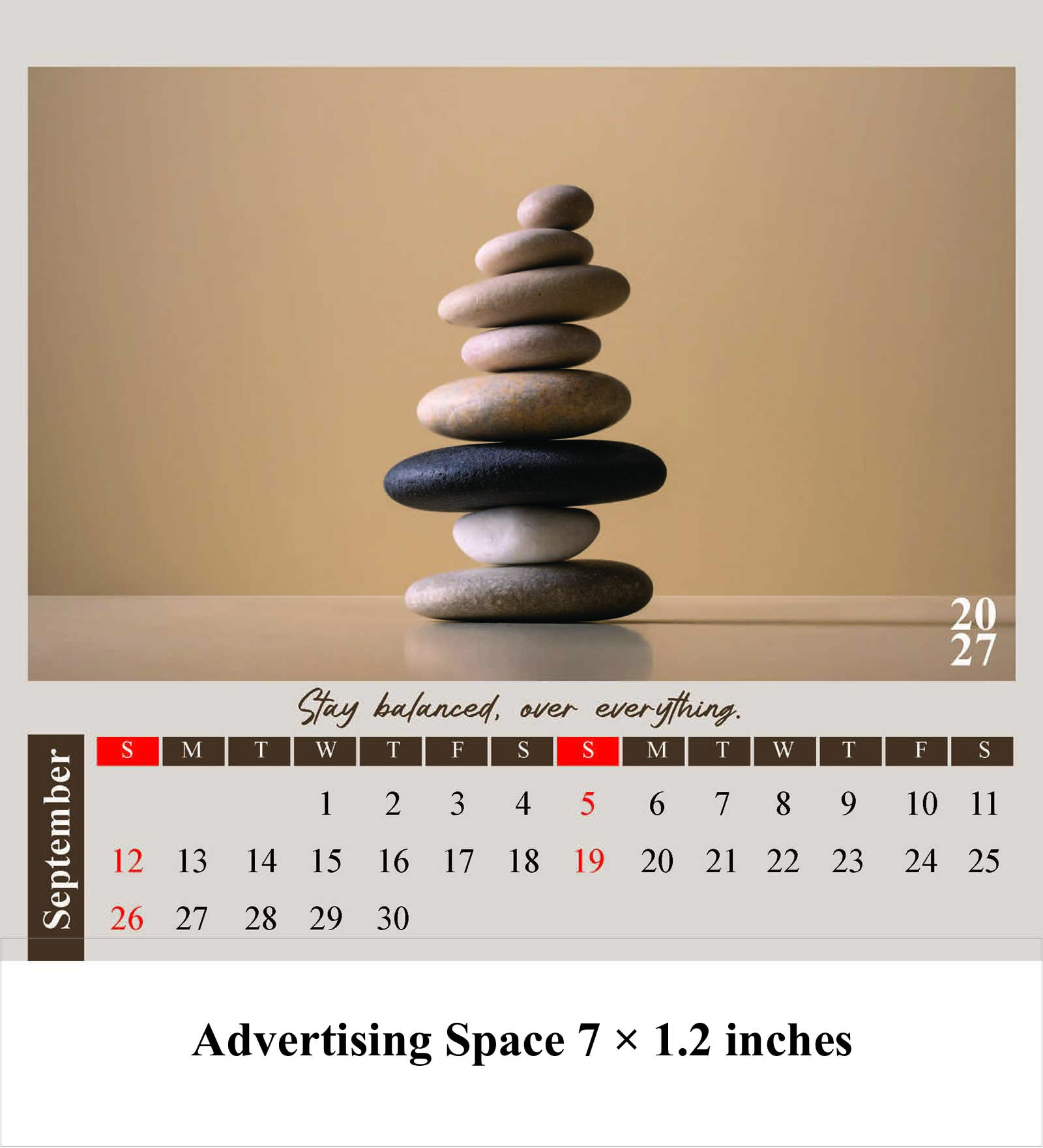 Wellness - Health Desk Calendar thumbnail 10