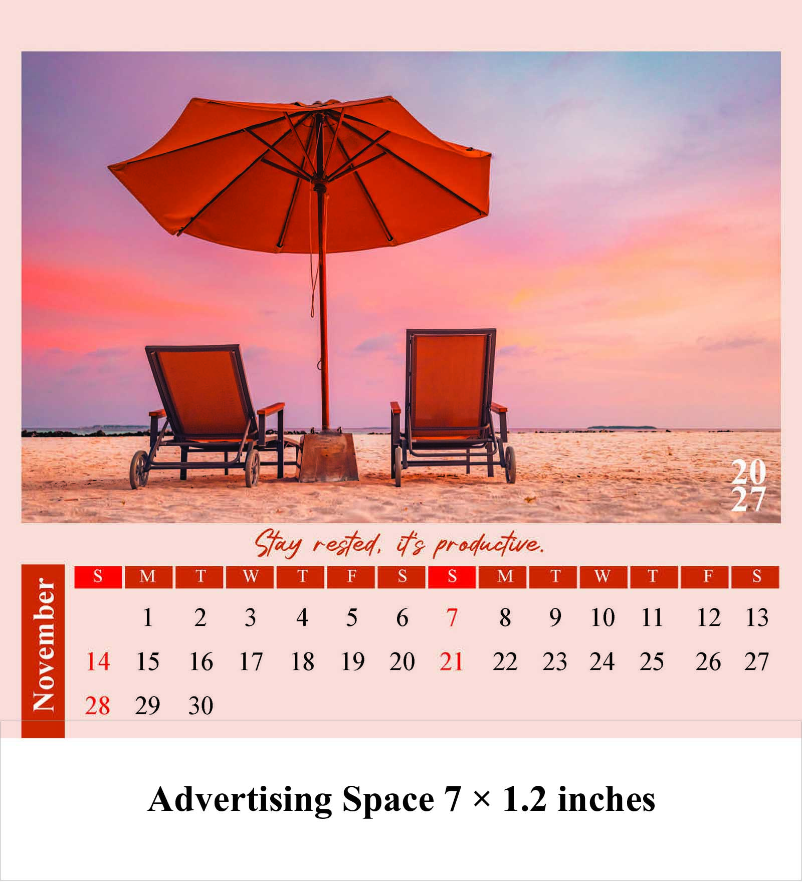 Wellness - Health Desk Calendar thumbnail 12