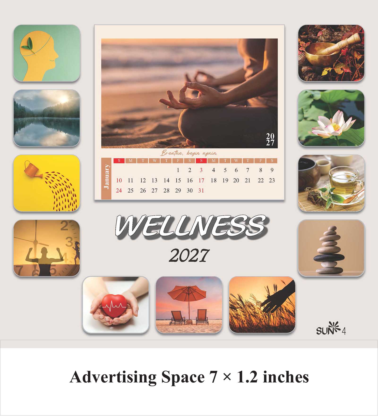 Wellness - Health Desk Calendar thumbnail 14