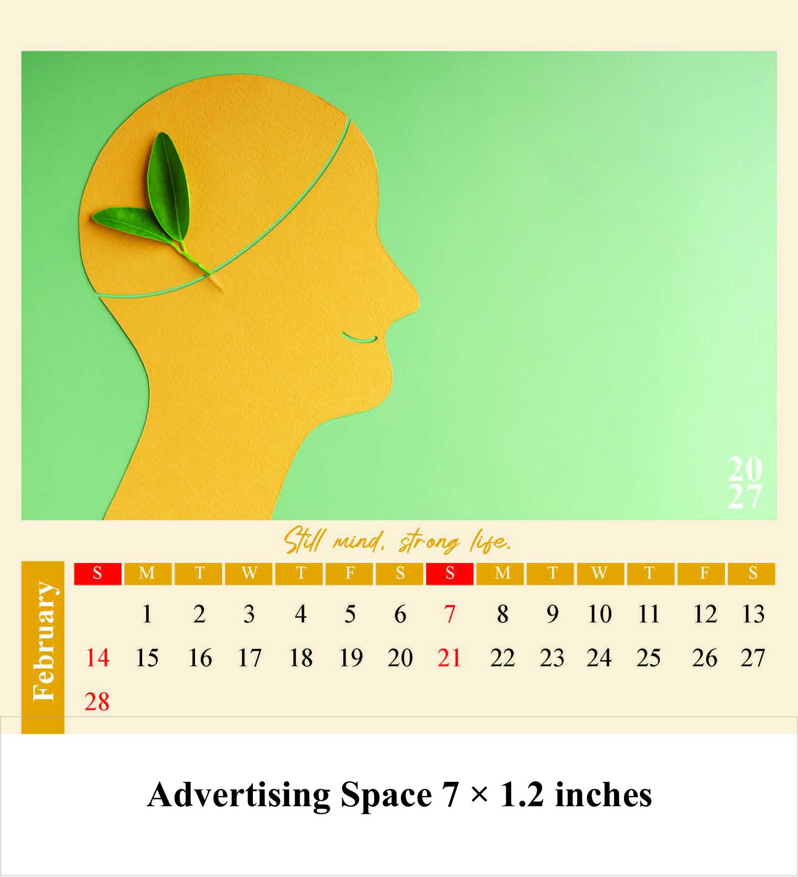 Wellness - Health Desk Calendar thumbnail 3