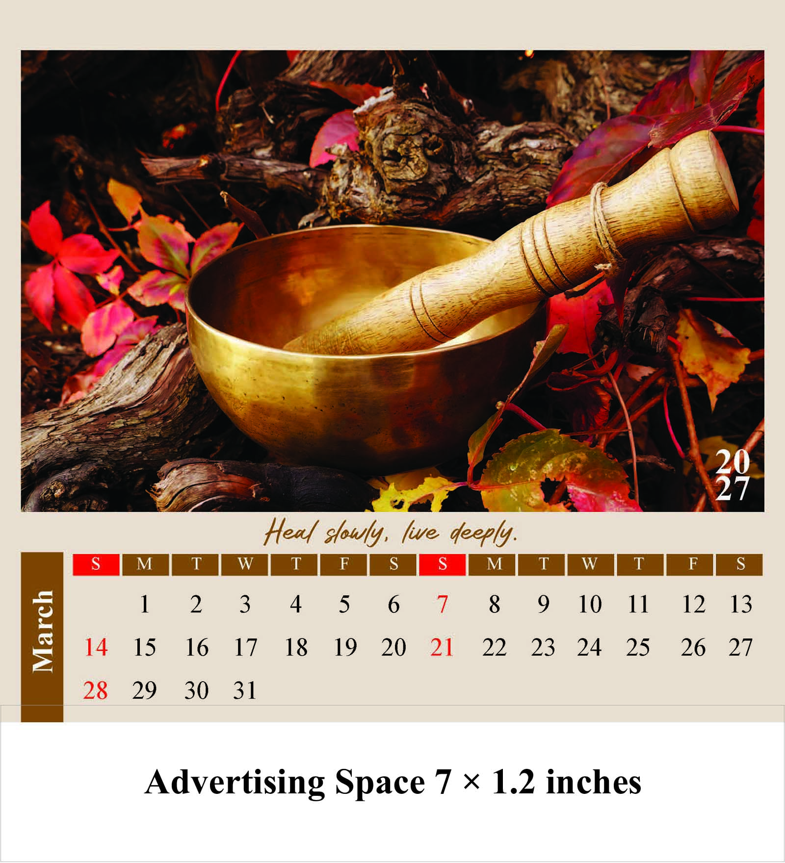 Wellness - Health Desk Calendar thumbnail 4