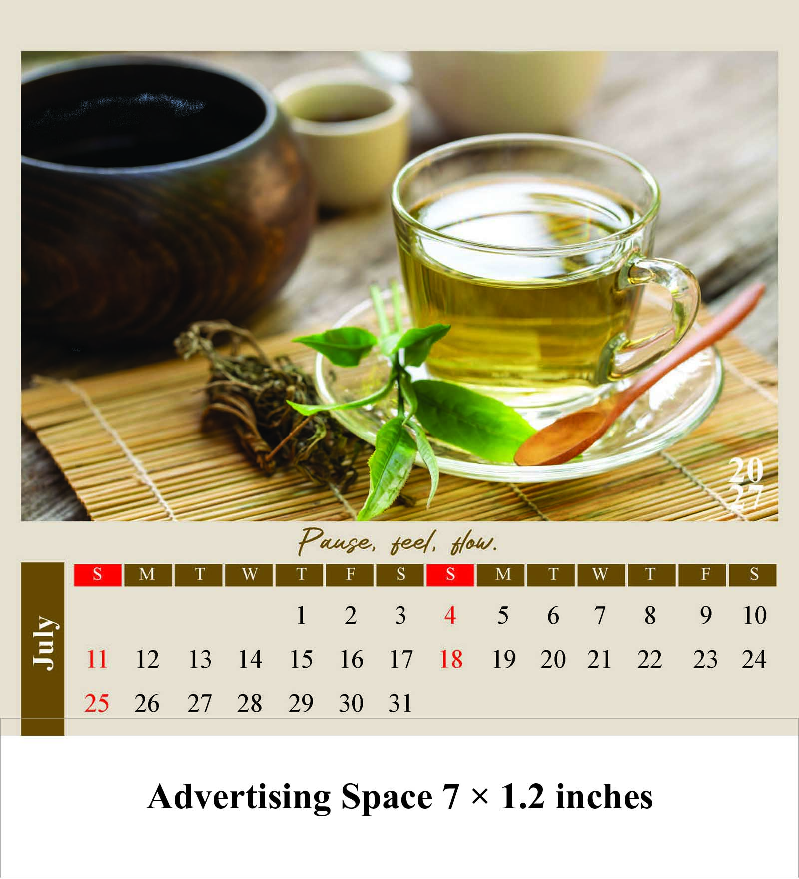Wellness - Health Desk Calendar thumbnail 8