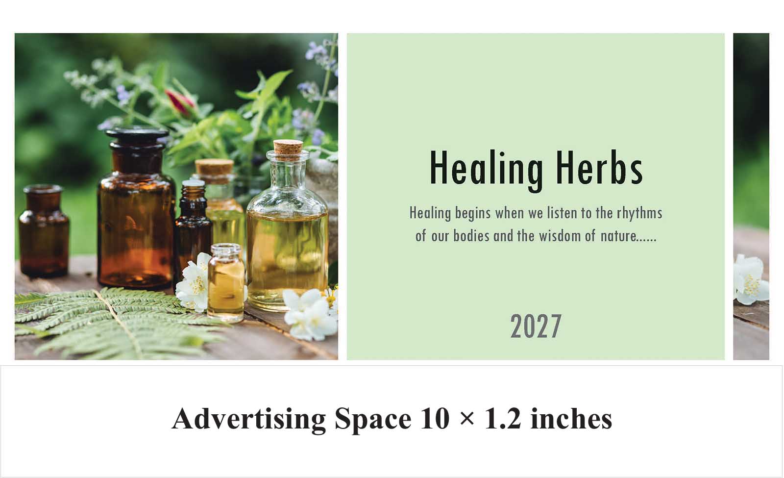 Healing Herbs Desk Calendar