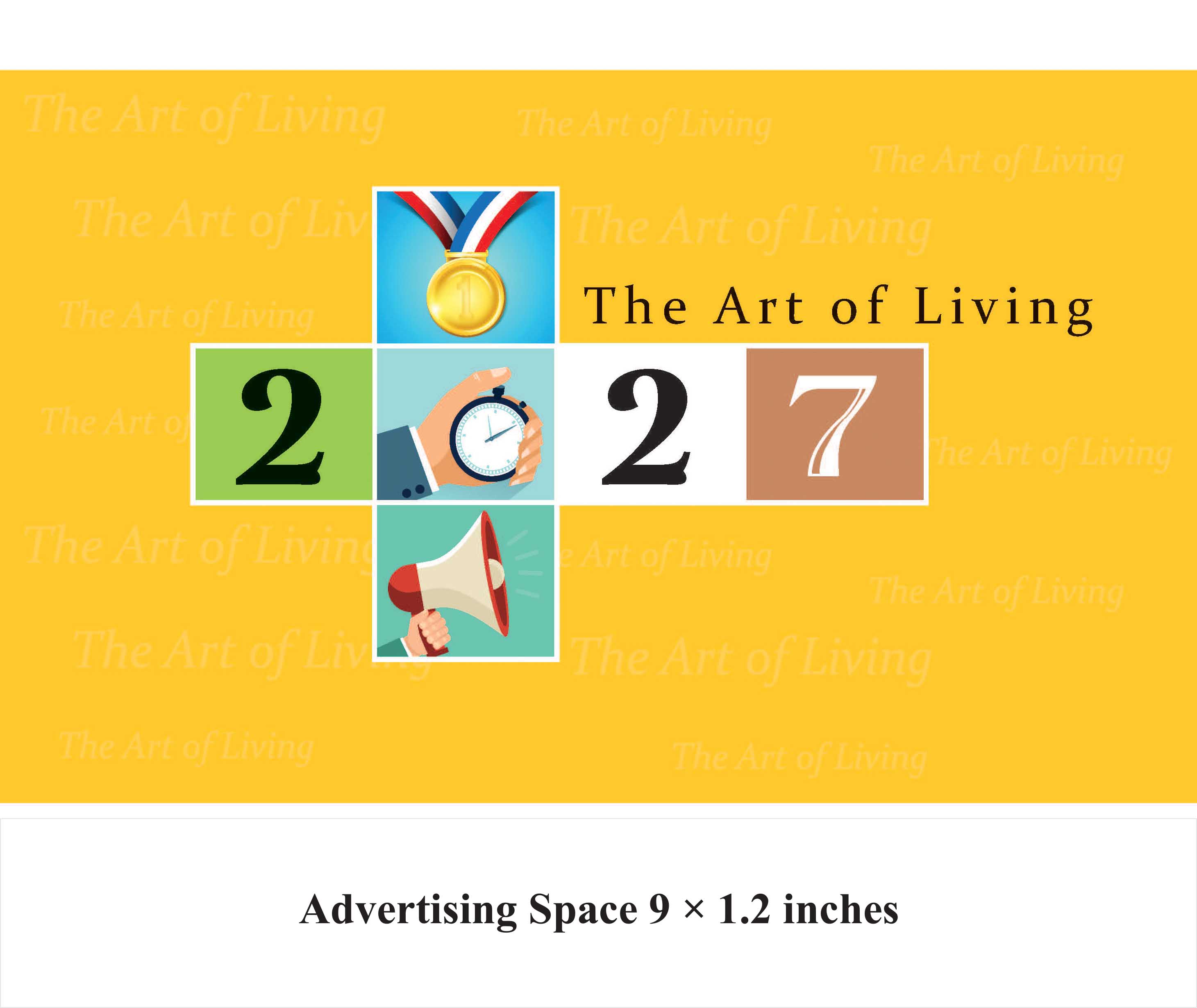 The Art of Living Desk Calendar