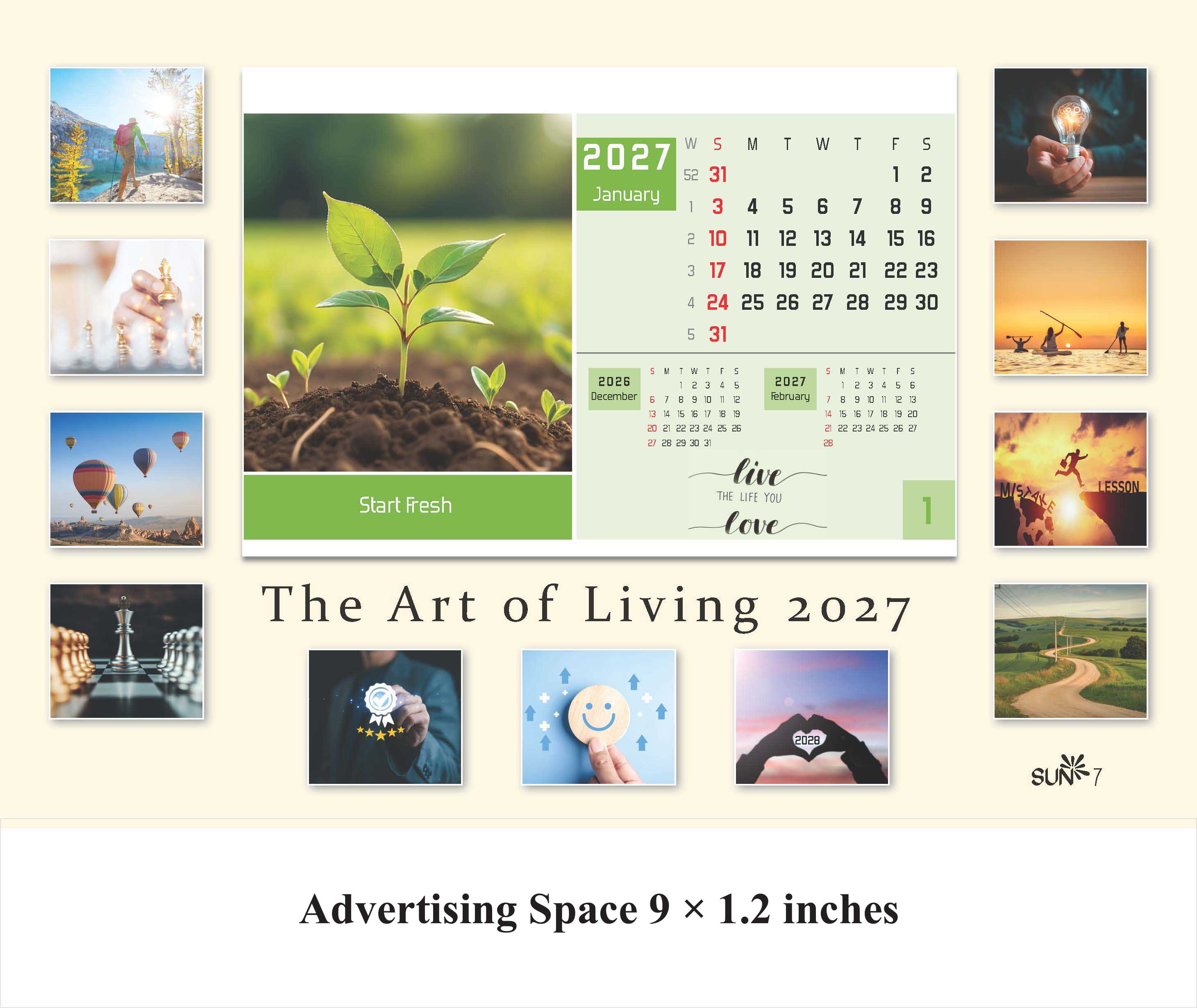 The Art of Living Desk Calendar thumbnail 14