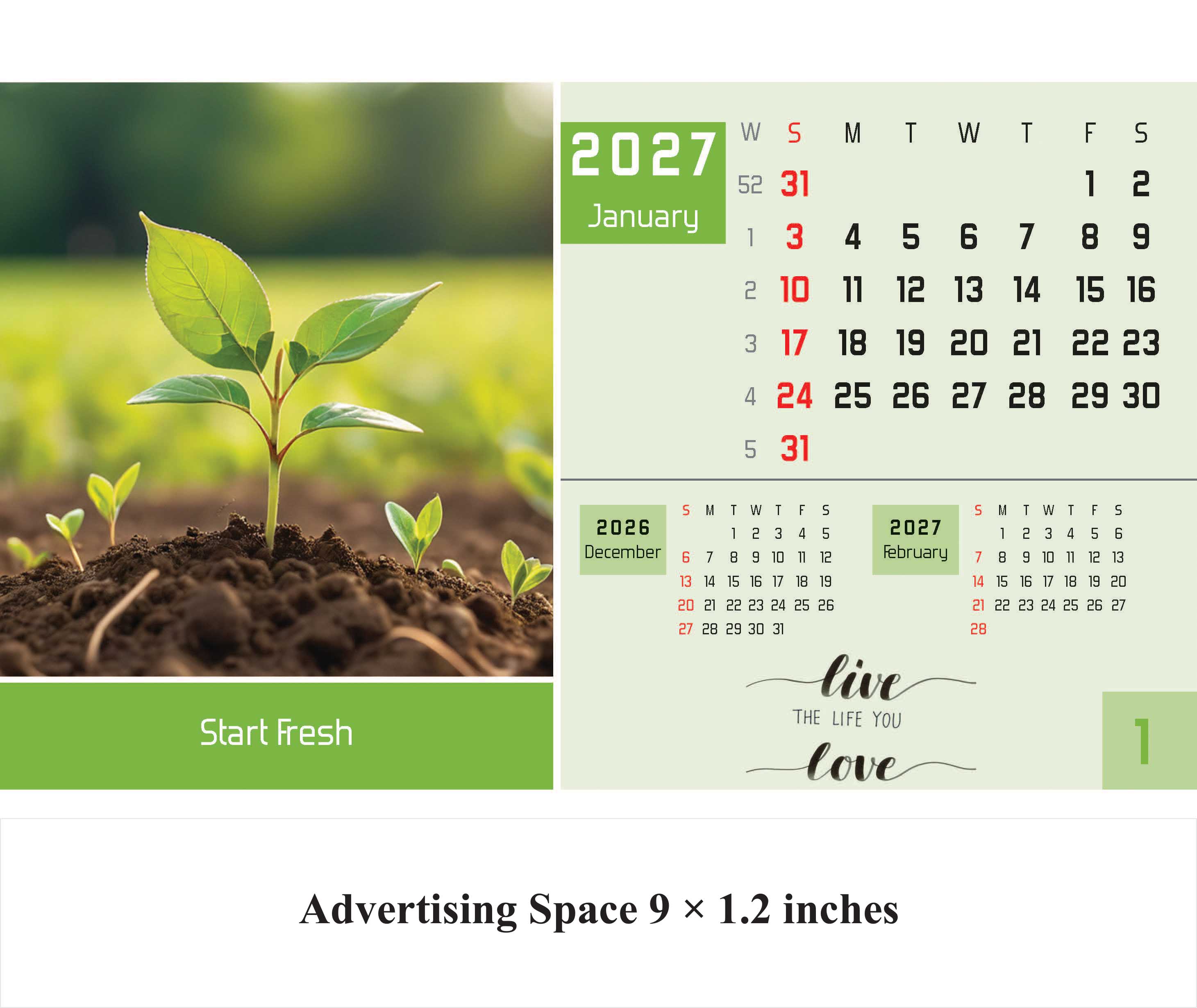 The Art of Living Desk Calendar thumbnail 2